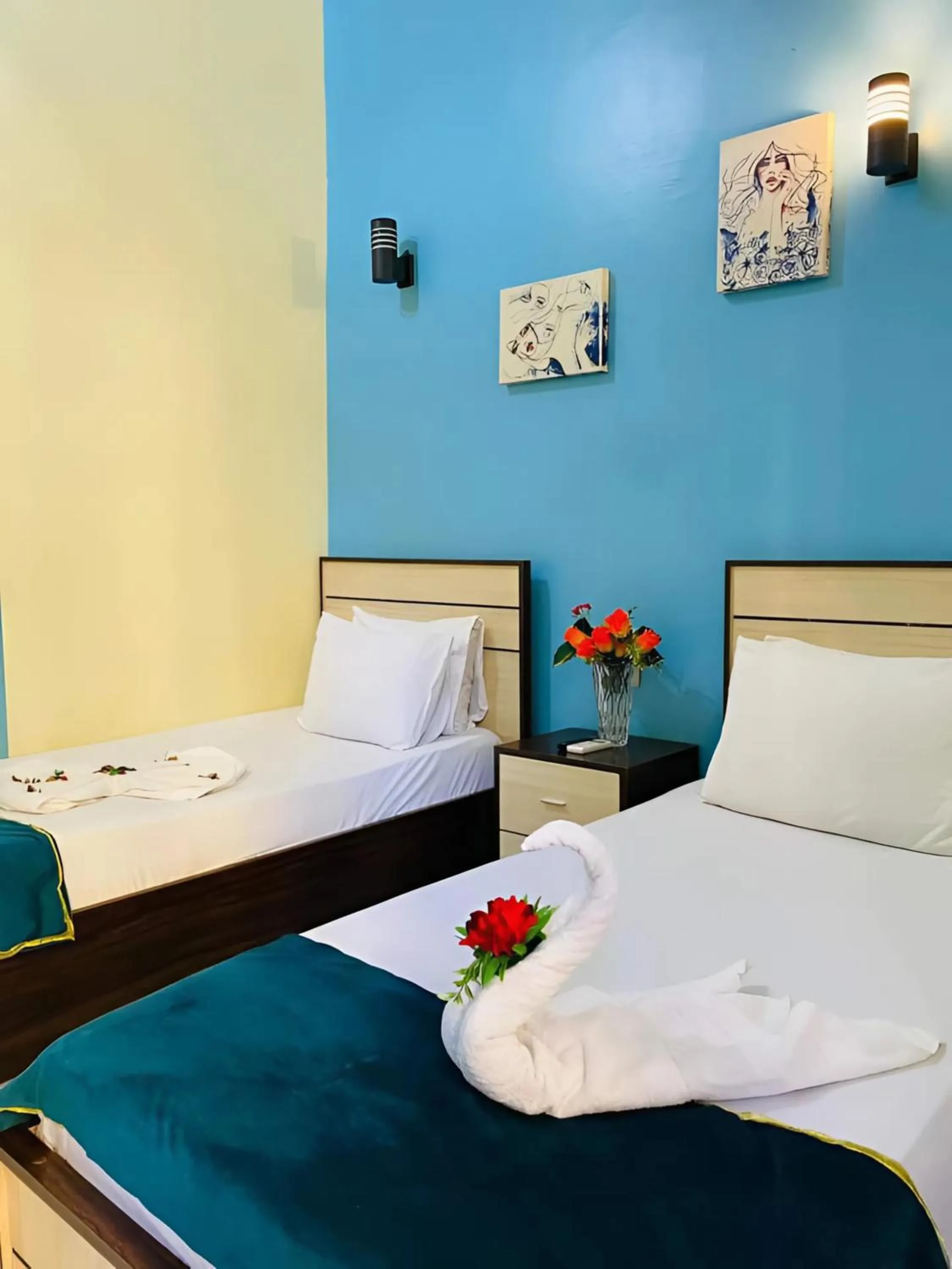 Bed in Hostgram Hotel