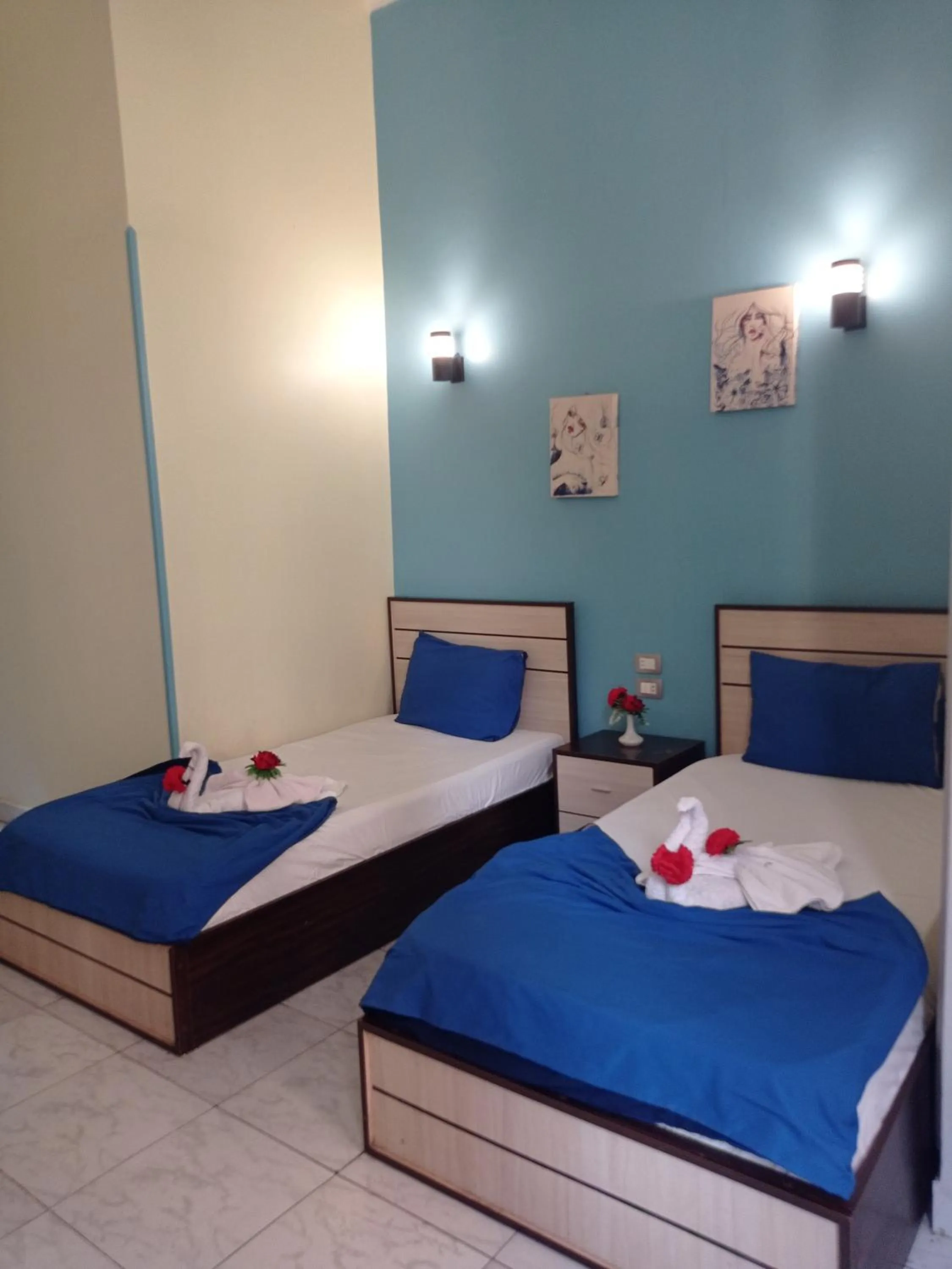 Bed in Hostgram Hotel