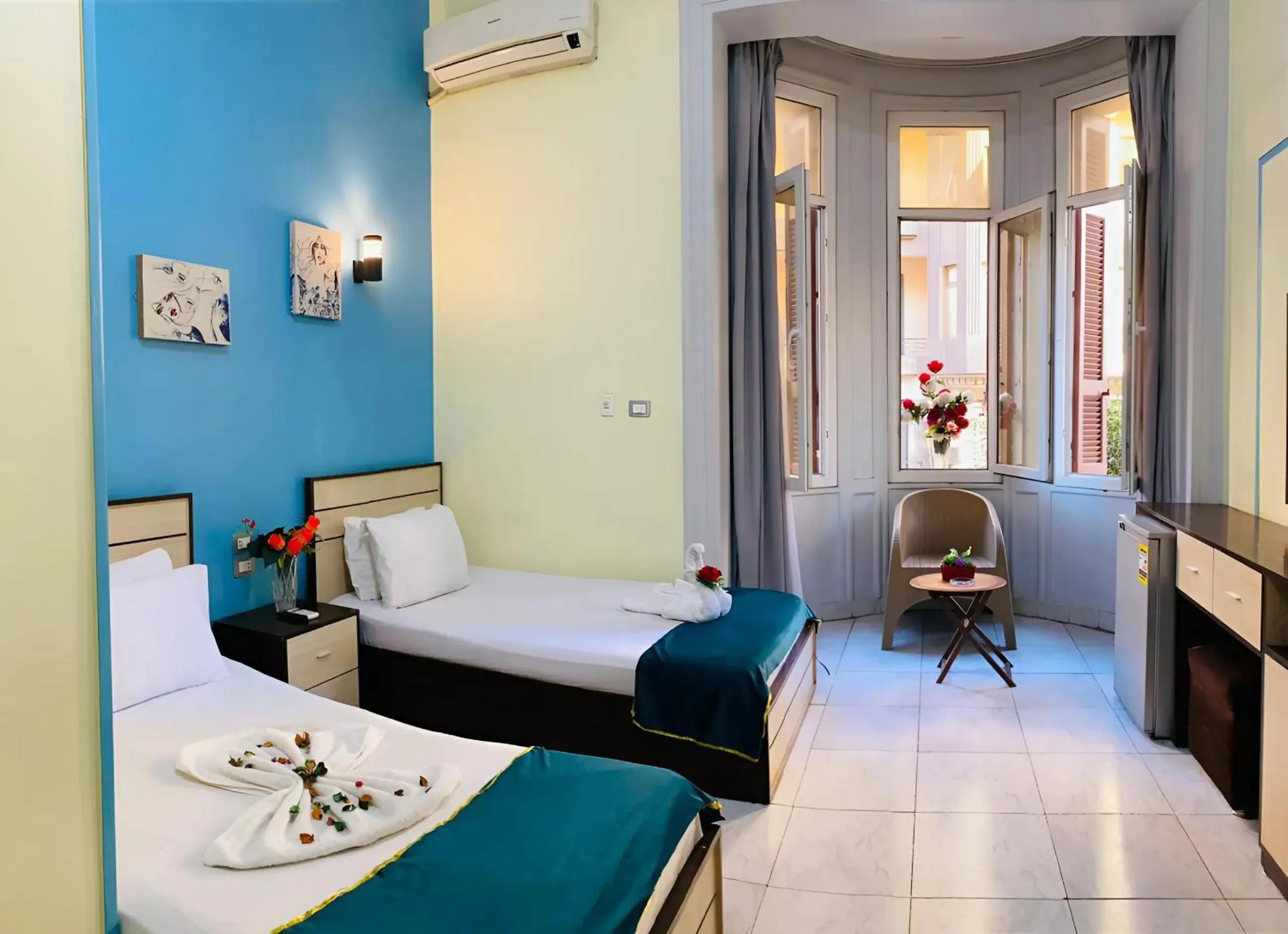 Bed in Hostgram Hotel