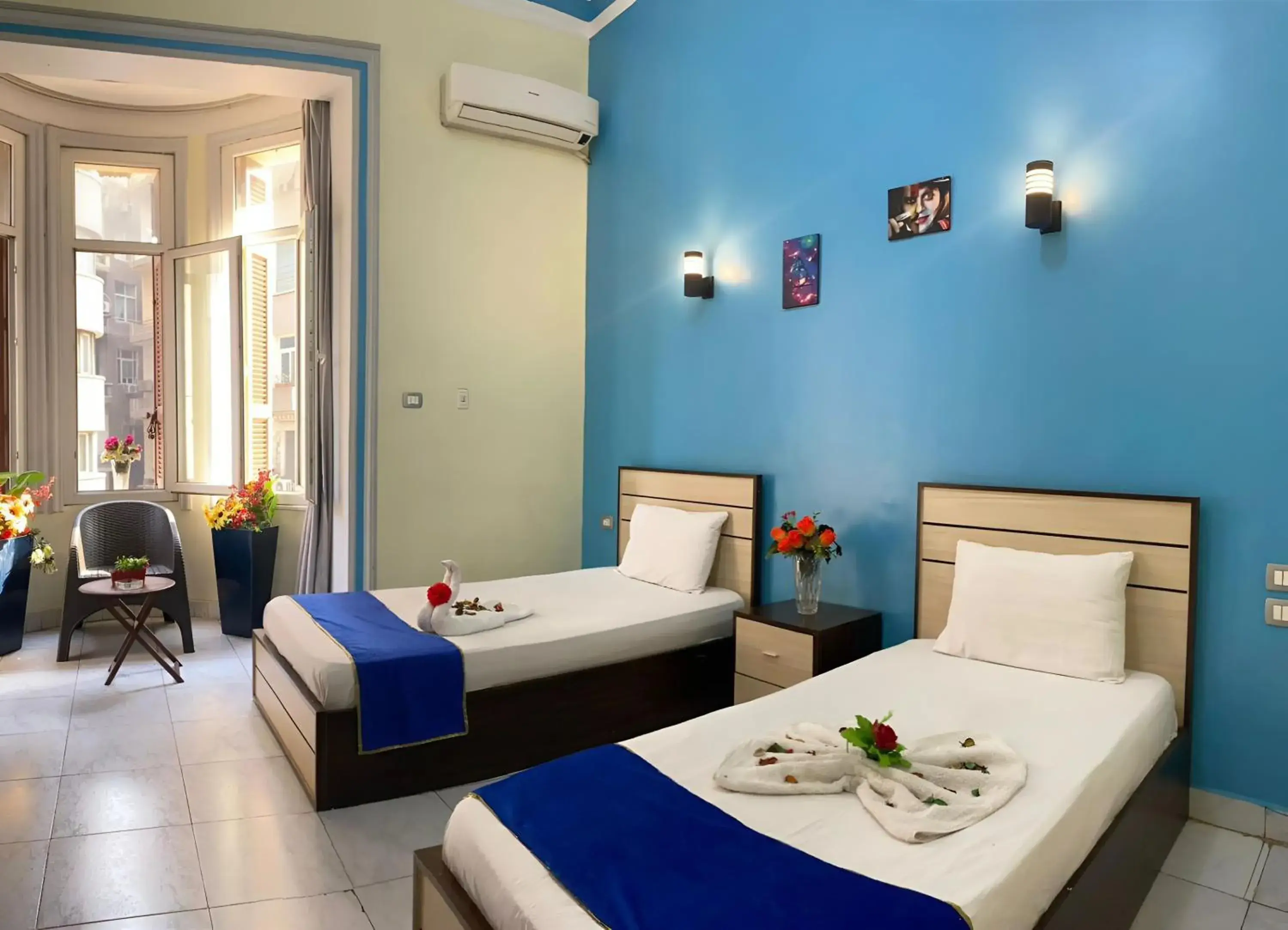 Deluxe Twin Room in Hostgram Hotel Deluxe Twin Room in Hostgram Hotel