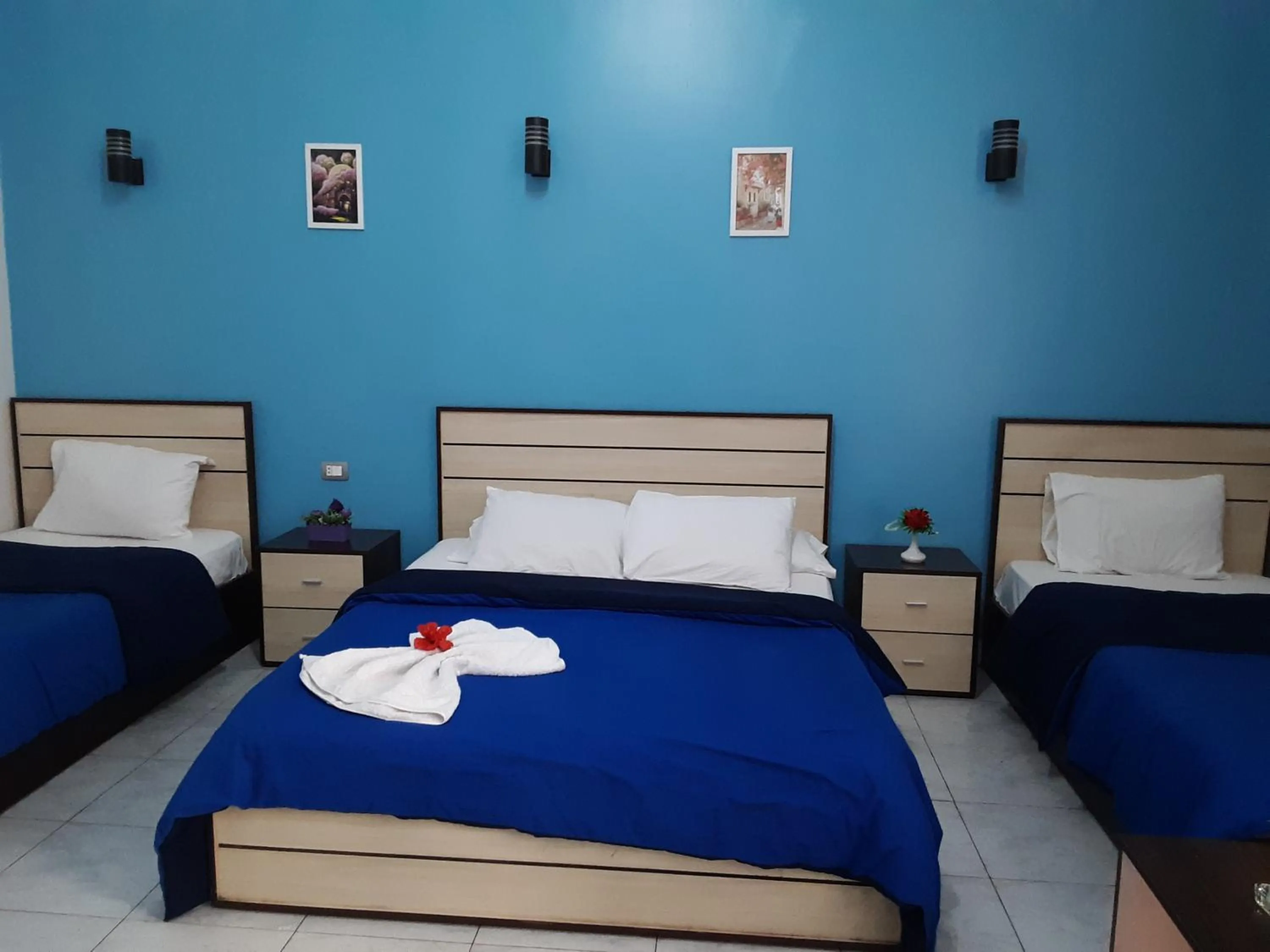 Bed in Hostgram Hotel