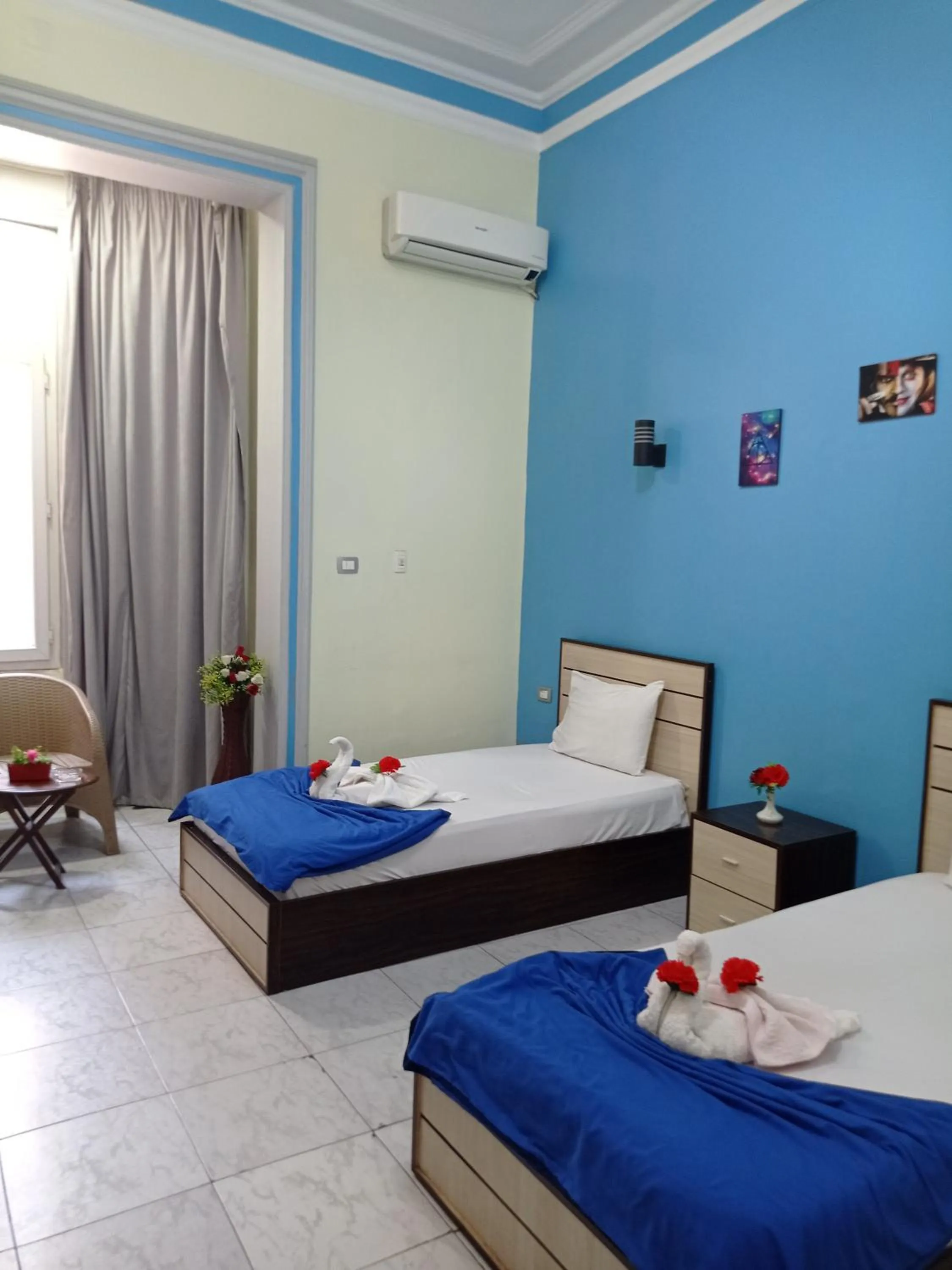 Bed in Hostgram Hotel