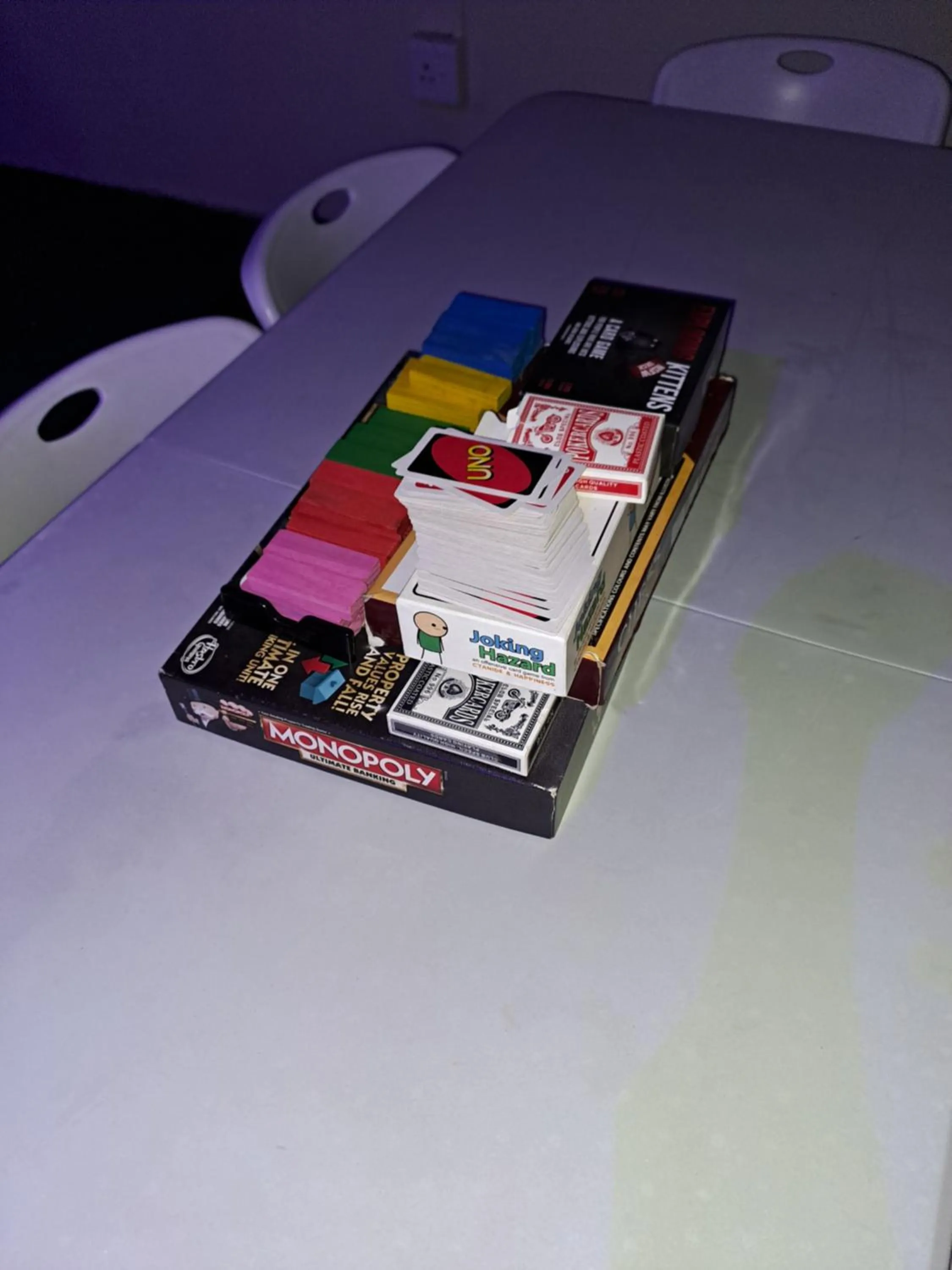 Game Room in Hidden Inn