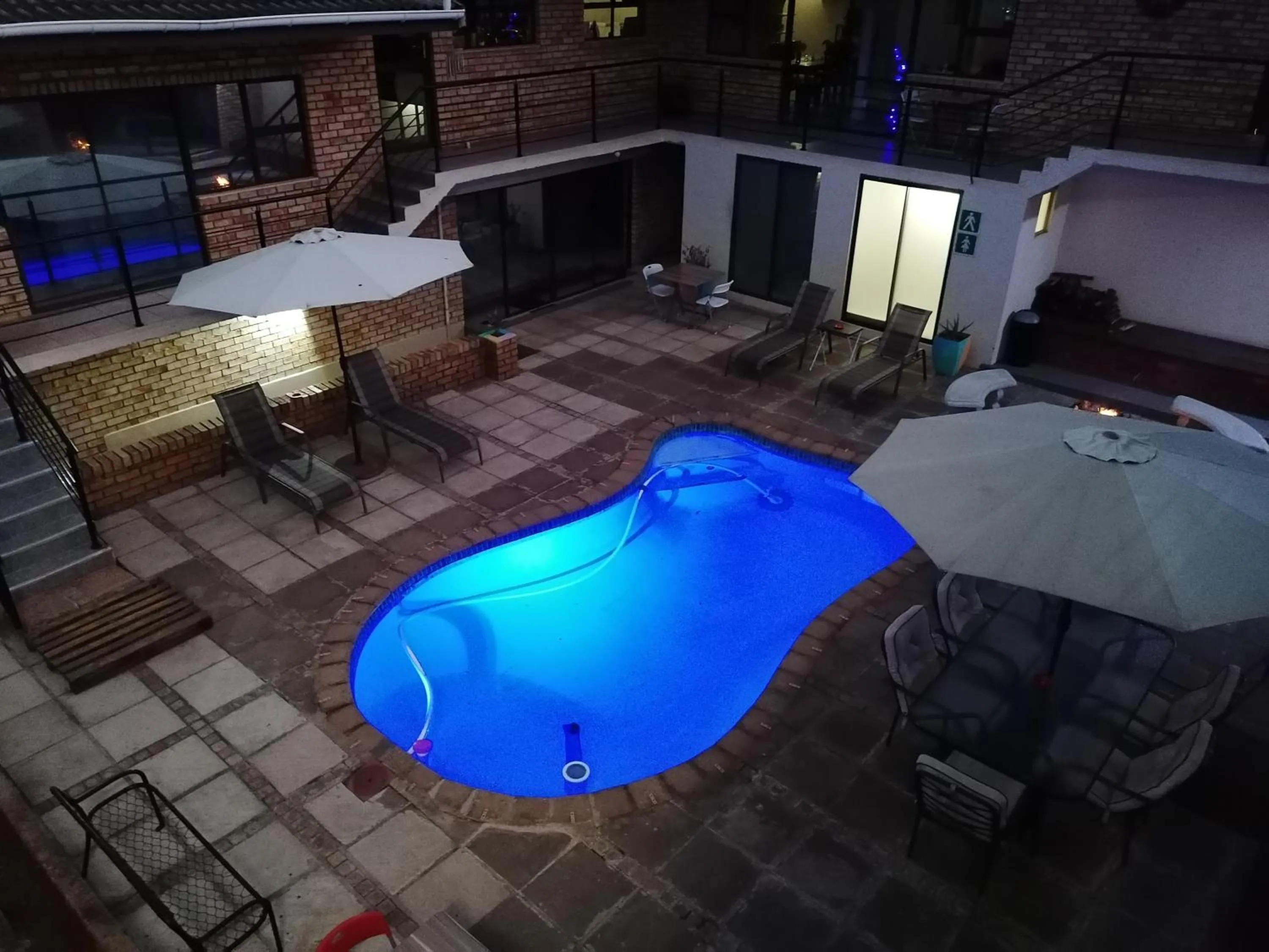 Balcony/Terrace in Hidden Inn