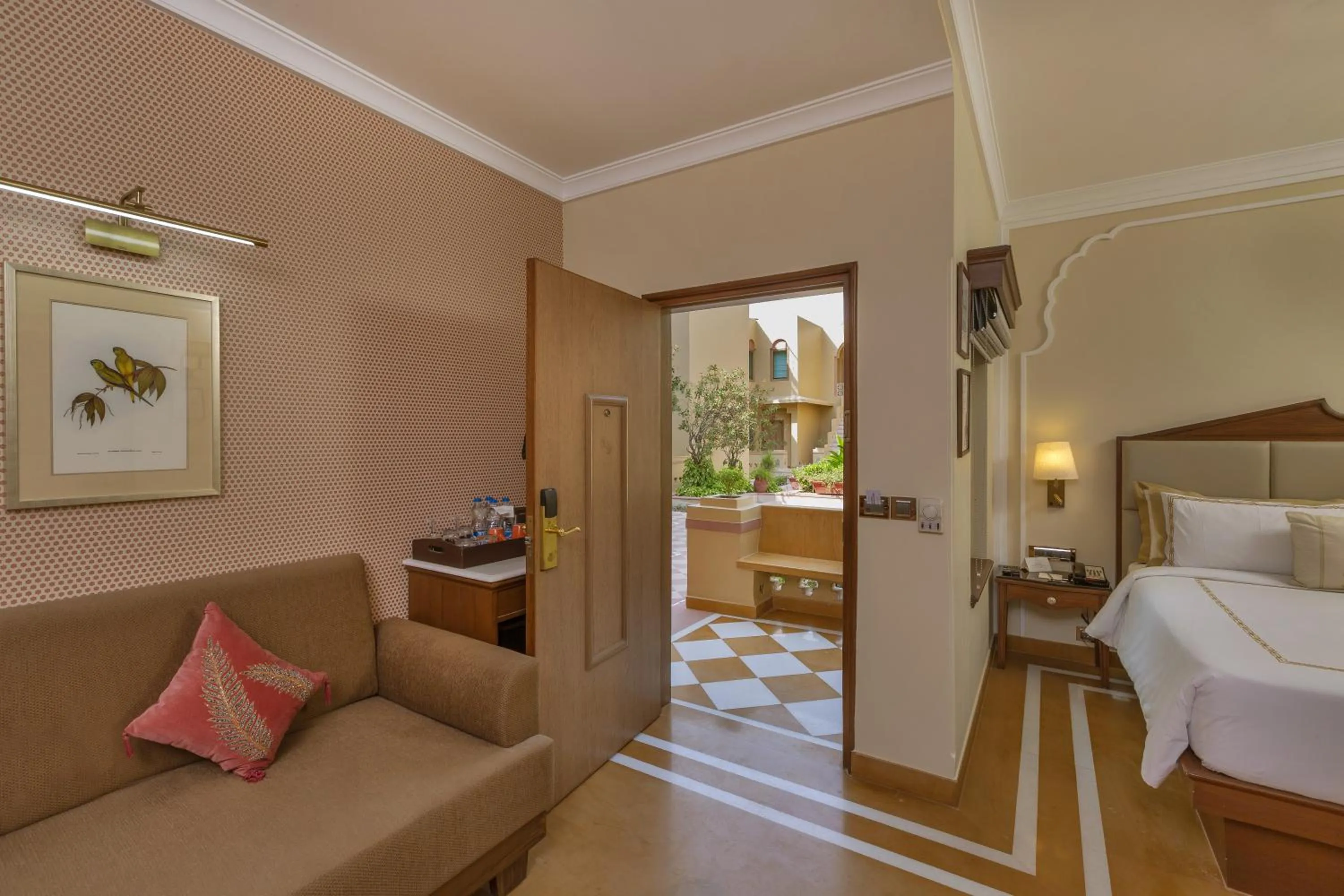 Bed in Heritage Village Resort & Spa Manesar-Gurgaon