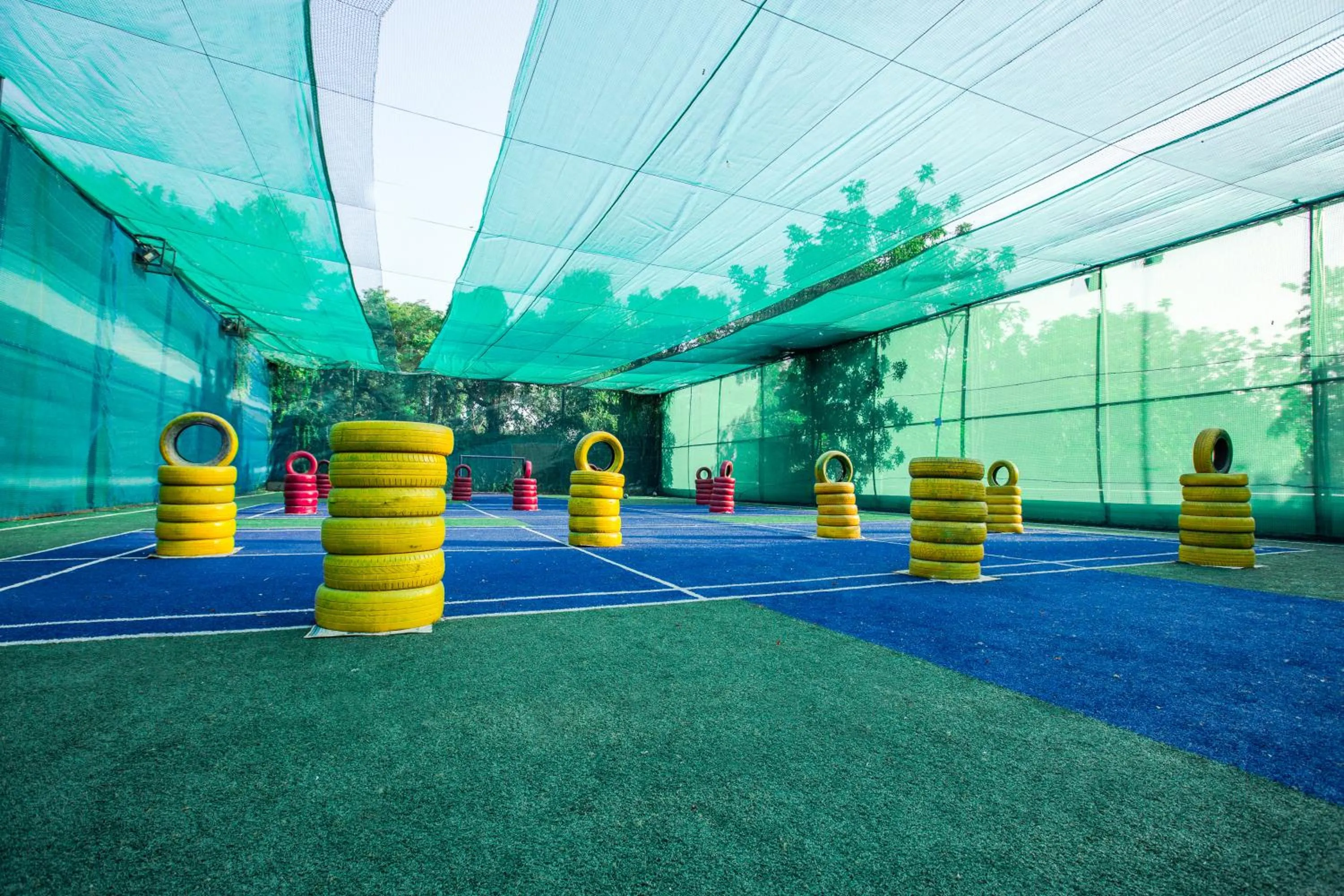 Children play ground in Heritage Village Resort & Spa Manesar-Gurgaon