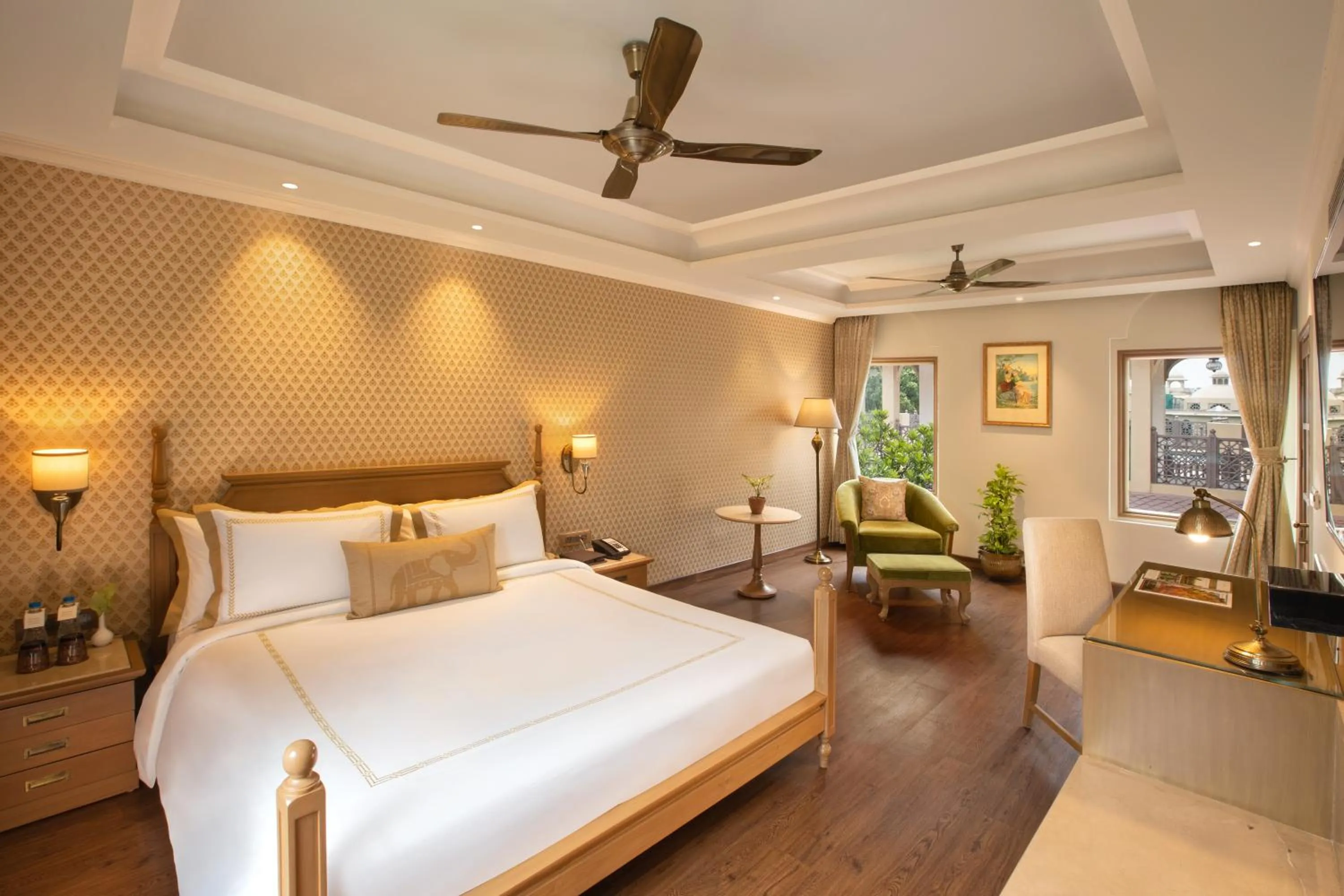 Bedroom, Bed in Heritage Village Resort & Spa Manesar-Gurgaon