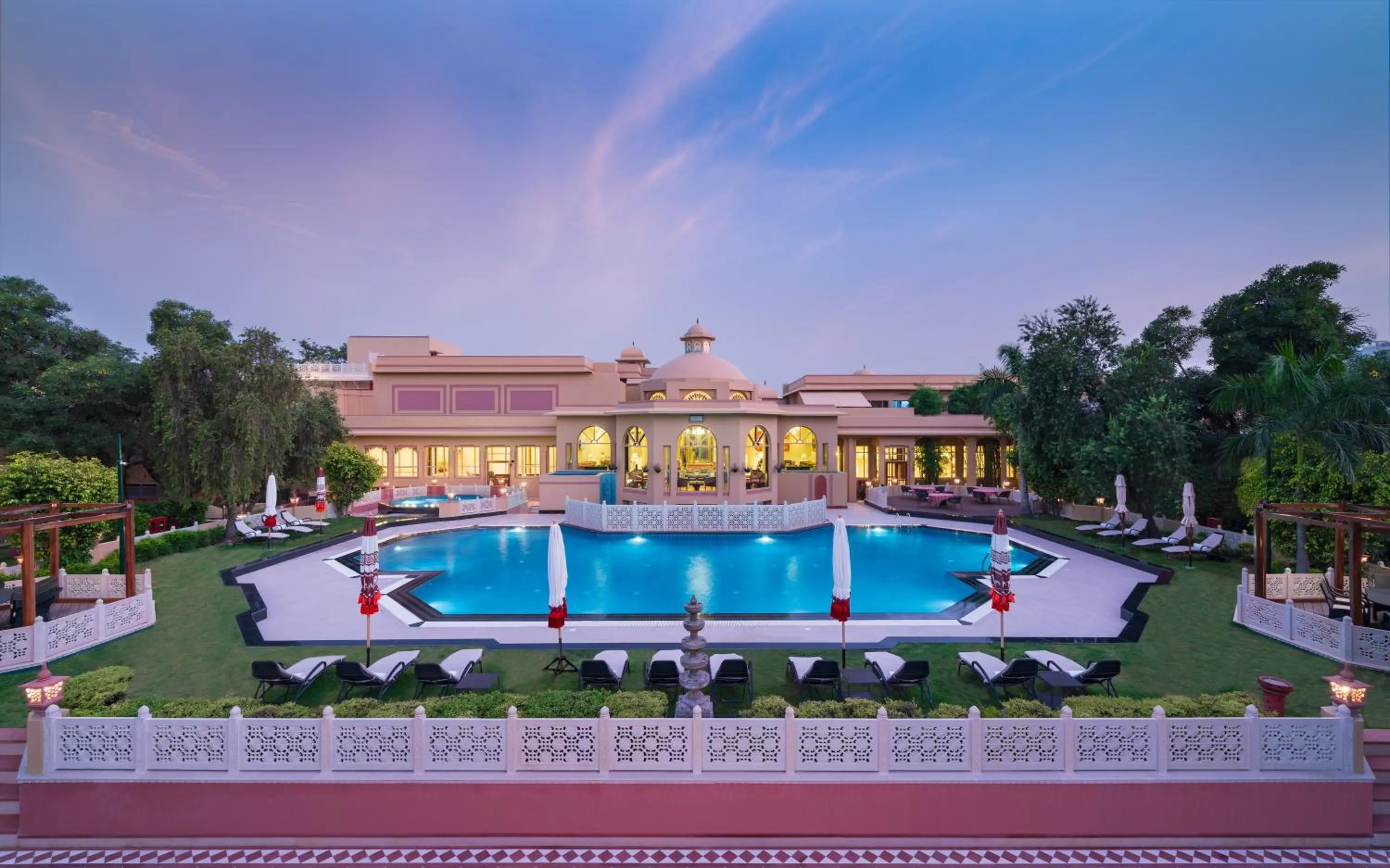 Swimming pool in Heritage Village Resort & Spa Manesar-Gurgaon