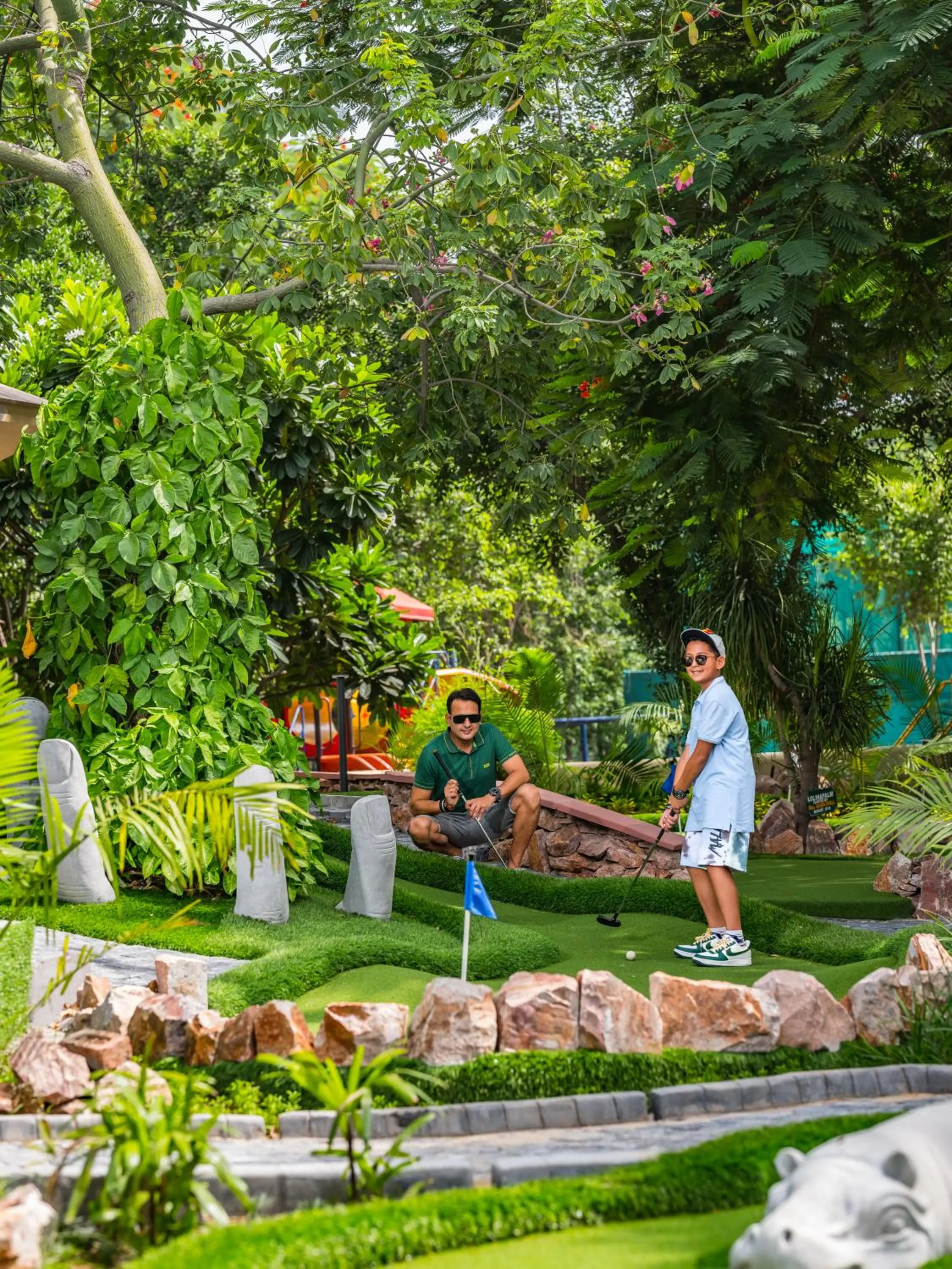 Minigolf in Heritage Village Resort & Spa Manesar-Gurgaon