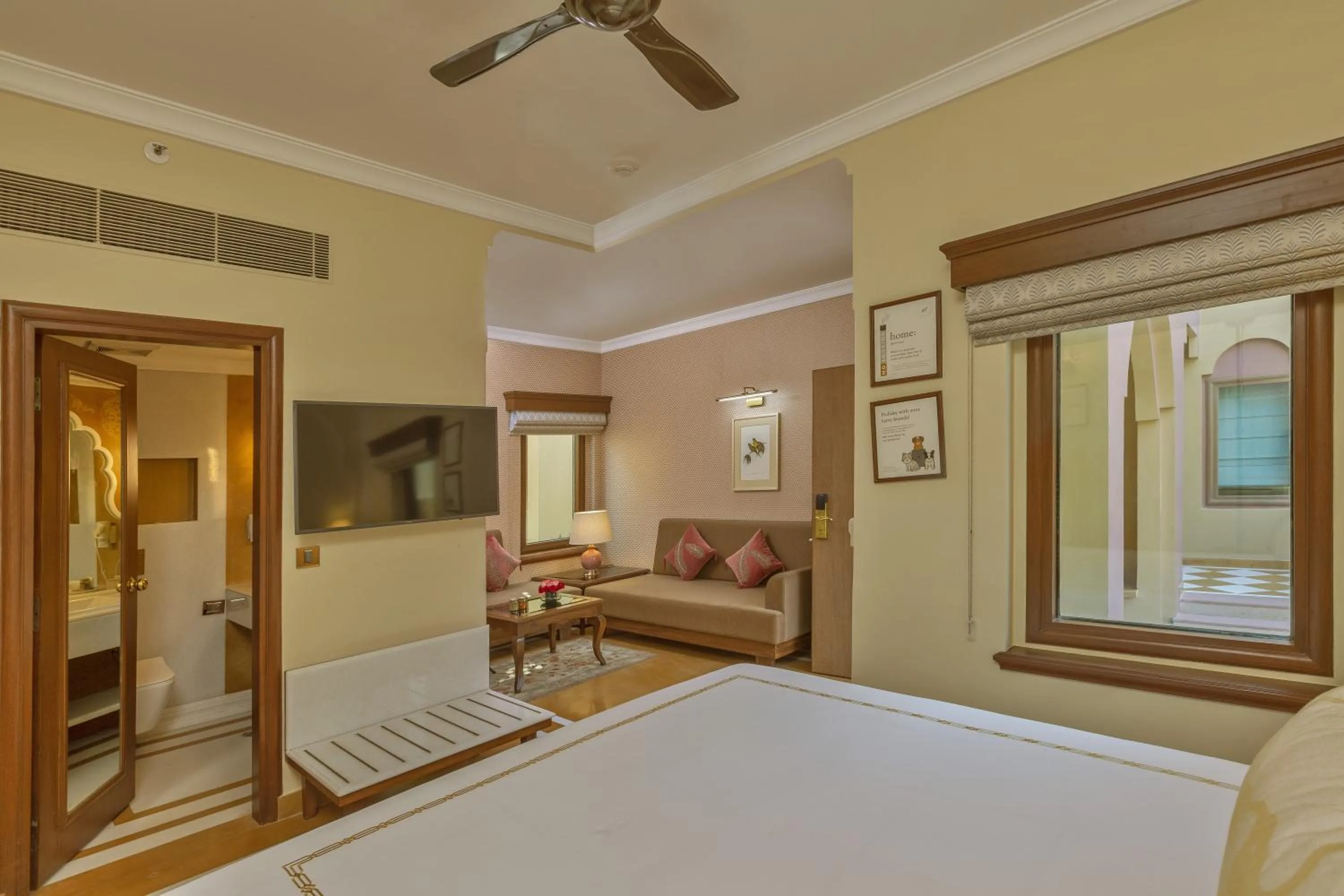 Bed in Heritage Village Resort & Spa Manesar-Gurgaon