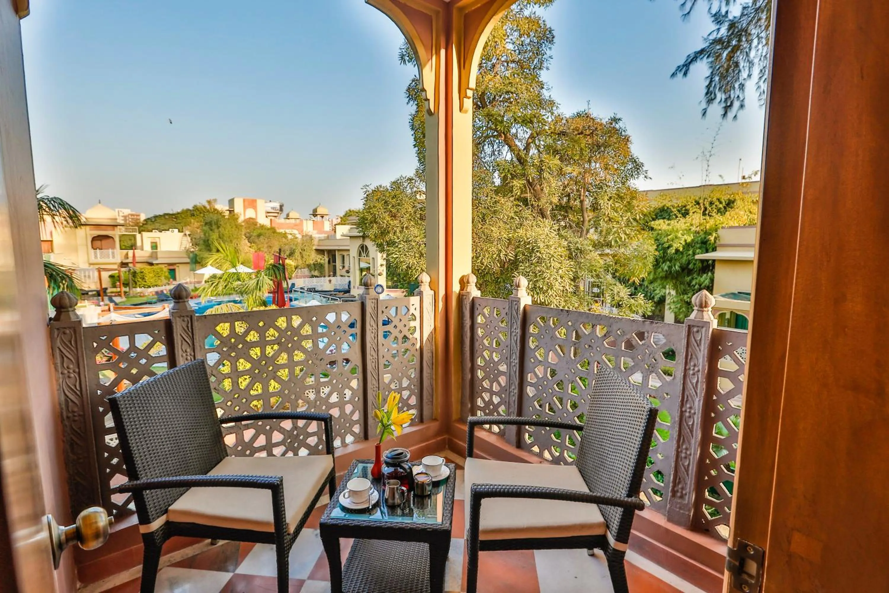 Balcony/Terrace in Heritage Village Resort & Spa Manesar-Gurgaon