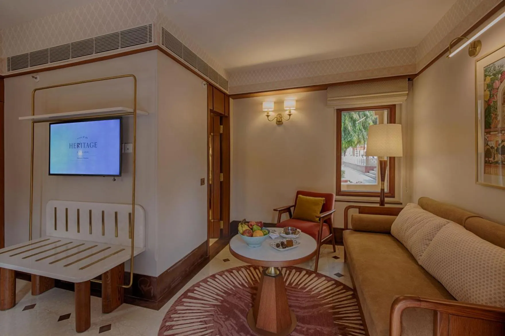 Seating area in Heritage Village Resort & Spa Manesar-Gurgaon