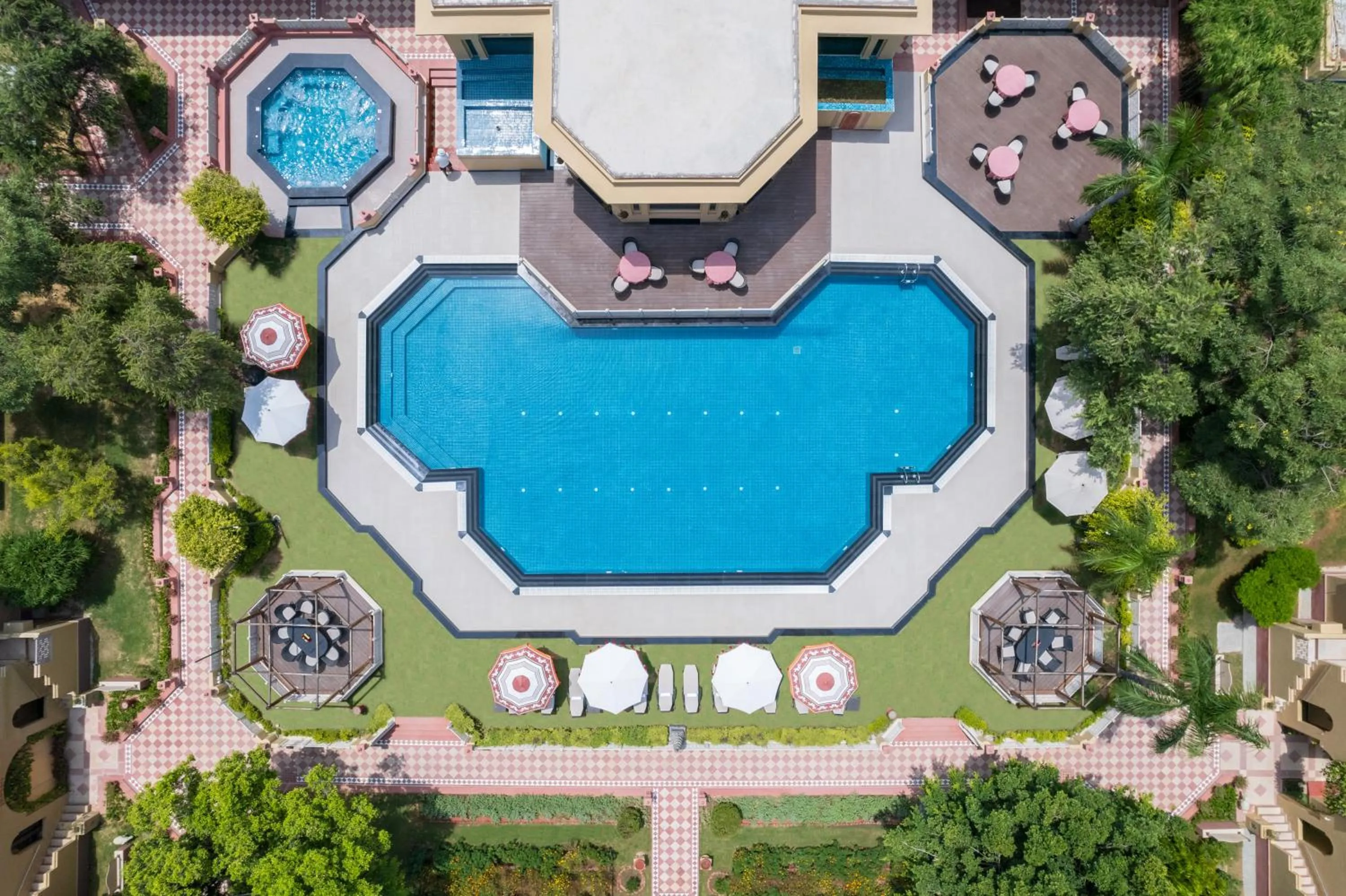 Swimming pool in Heritage Village Resort & Spa Manesar-Gurgaon