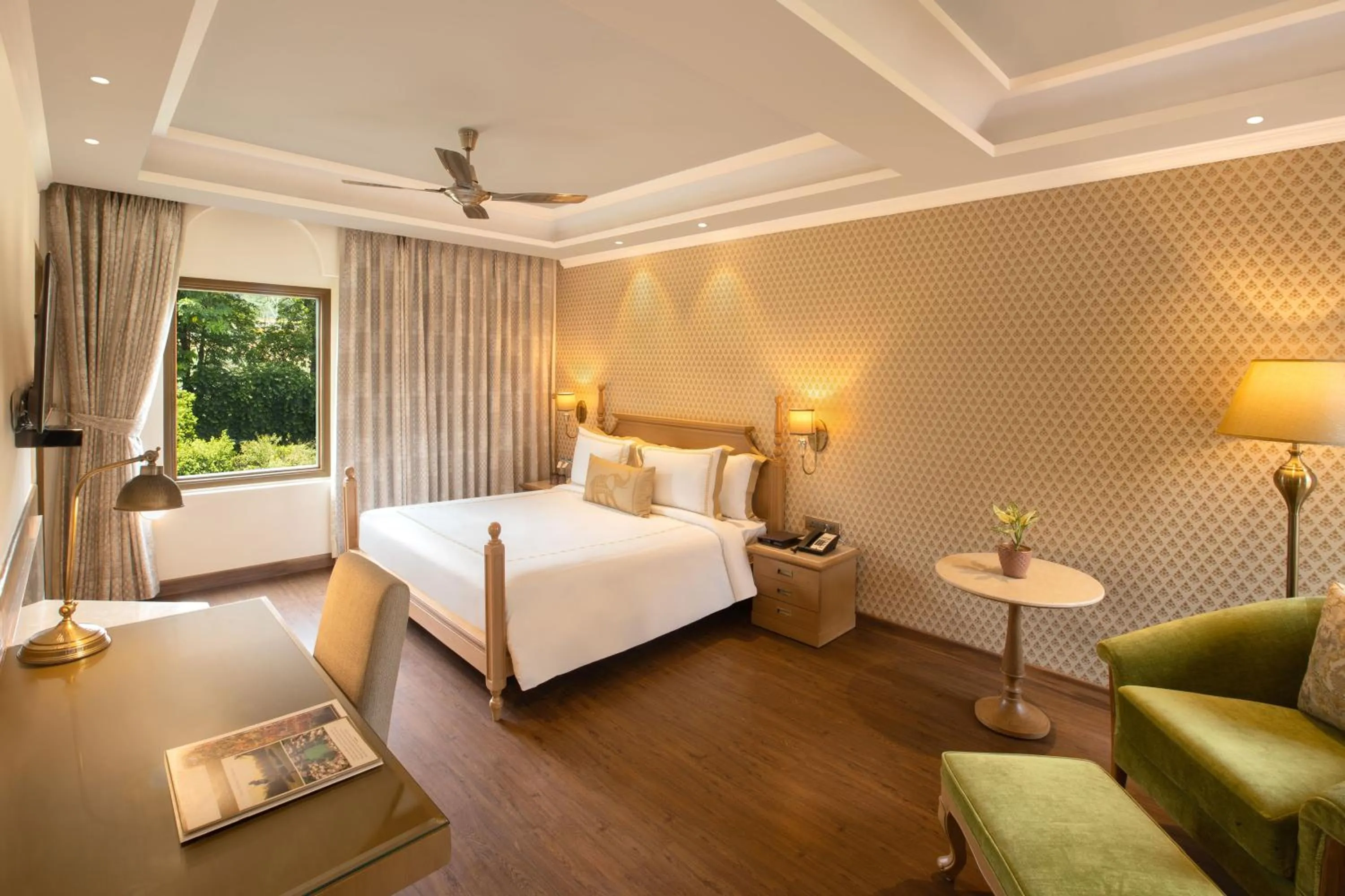 Bedroom, Bed in Heritage Village Resort & Spa Manesar-Gurgaon