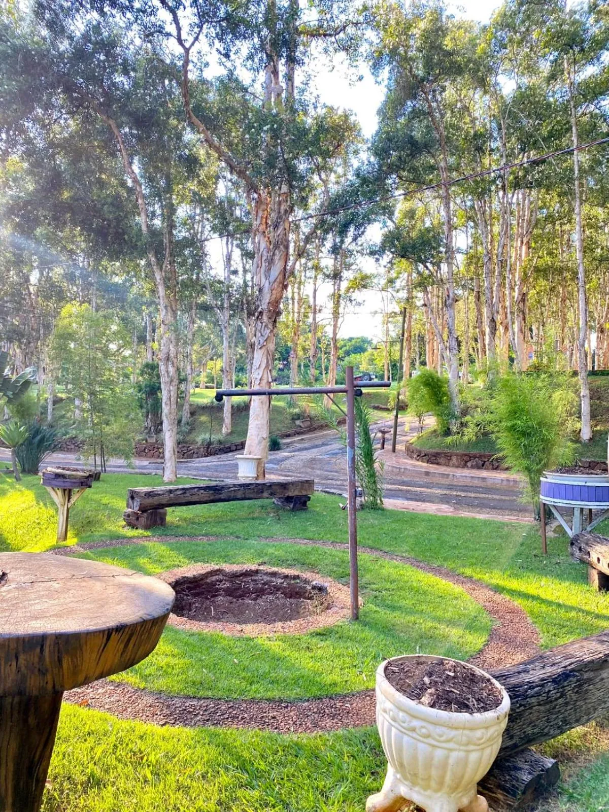 Garden in Mirágua Refugios Pousada
