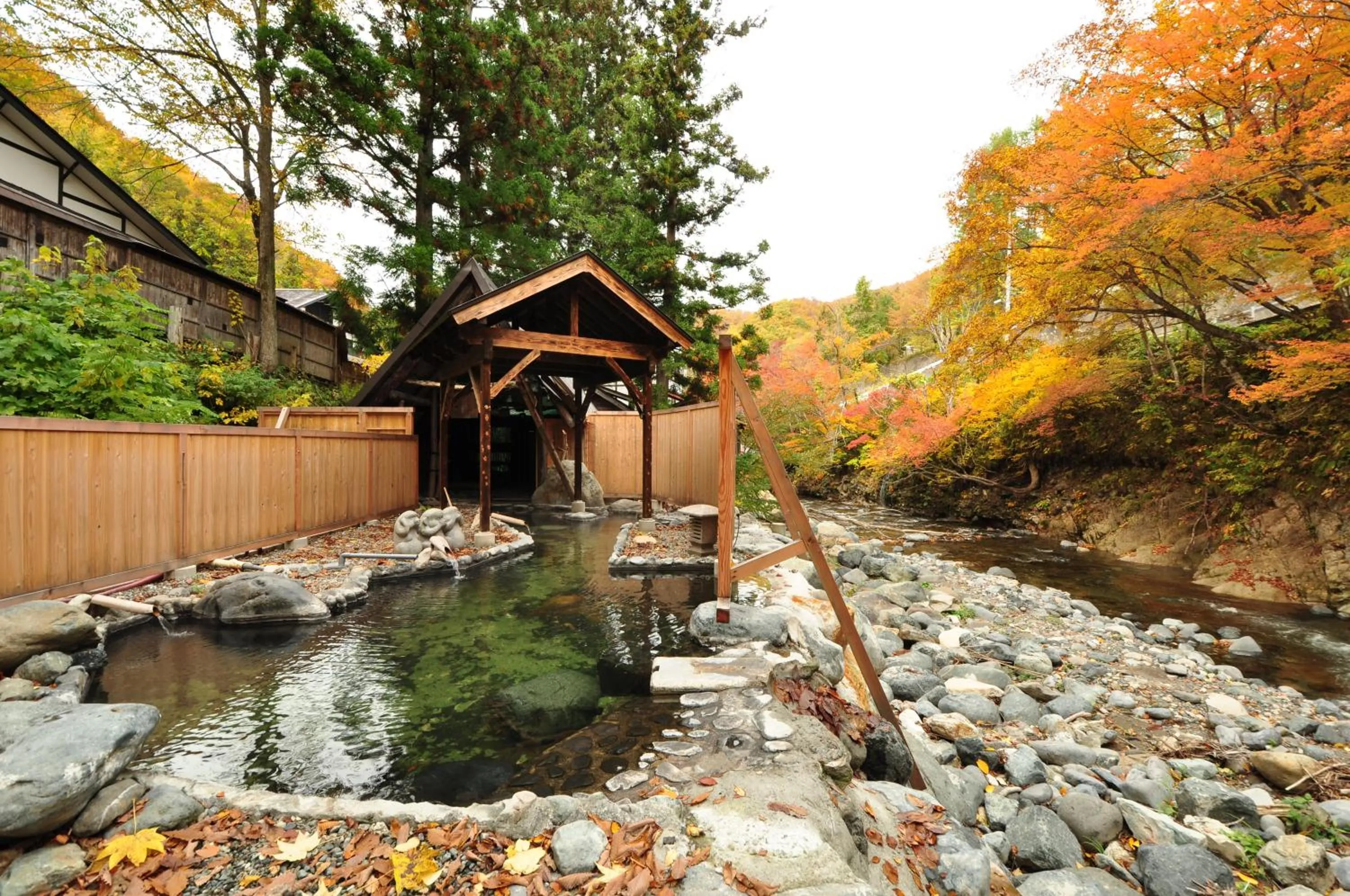 Open Air Bath in Ryuudo