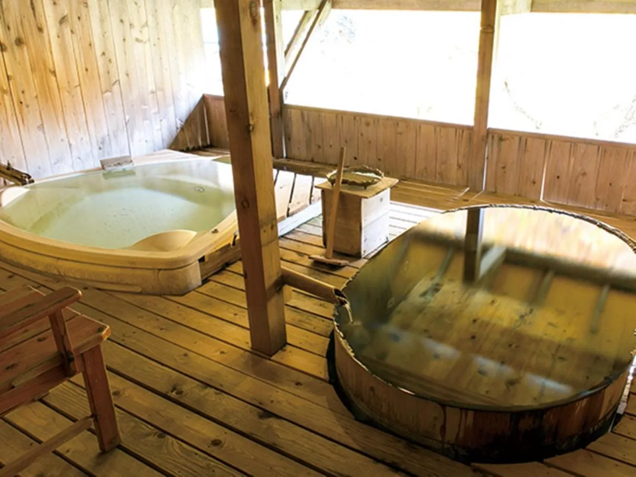 Open Air Bath in Ryuudo