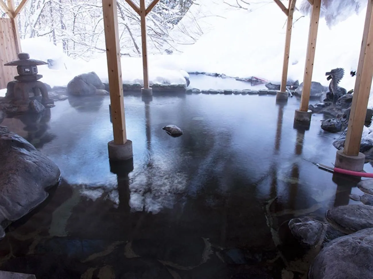 Open Air Bath in Ryuudo