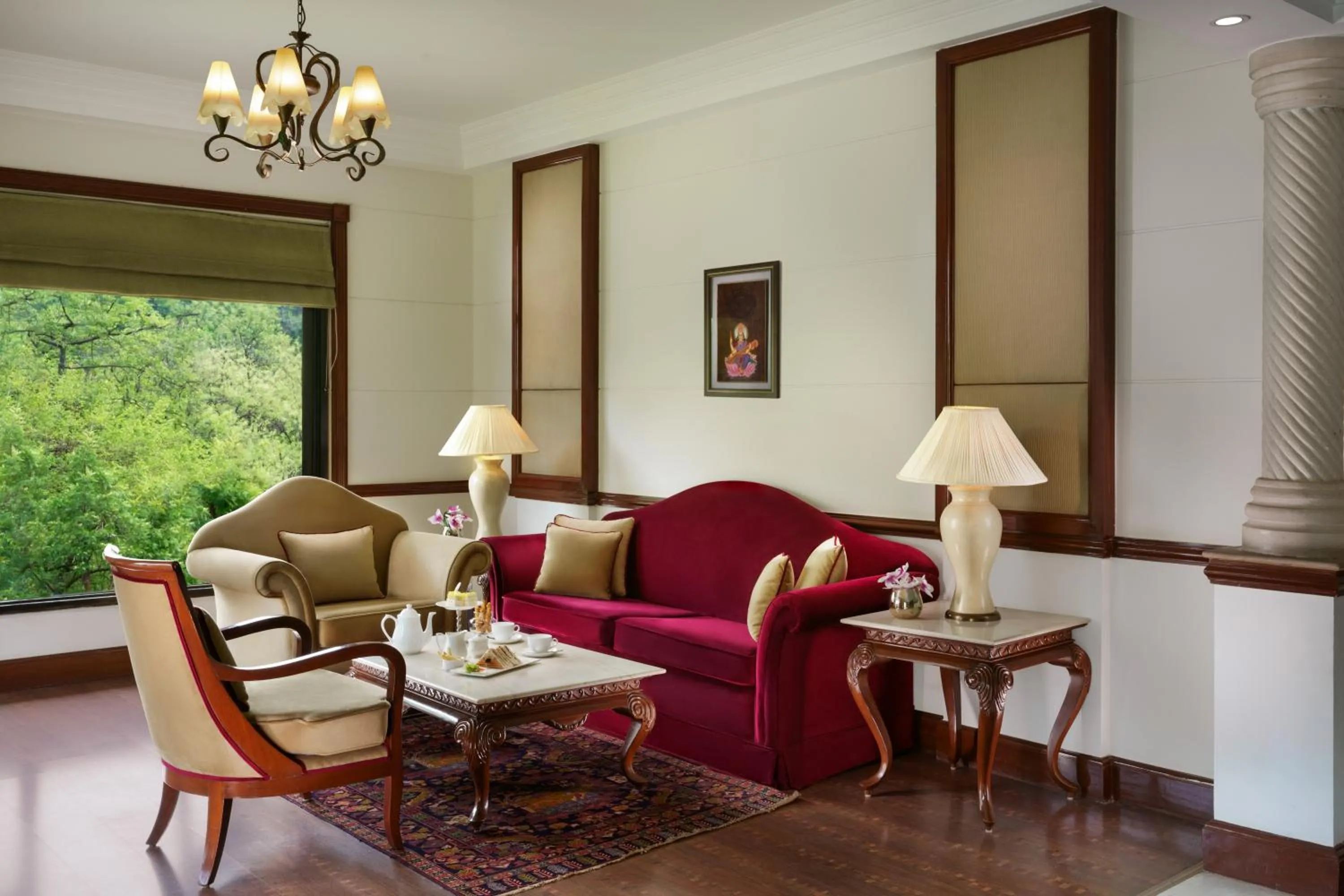 Seating area in Vivanta Katra Vaishno Devi