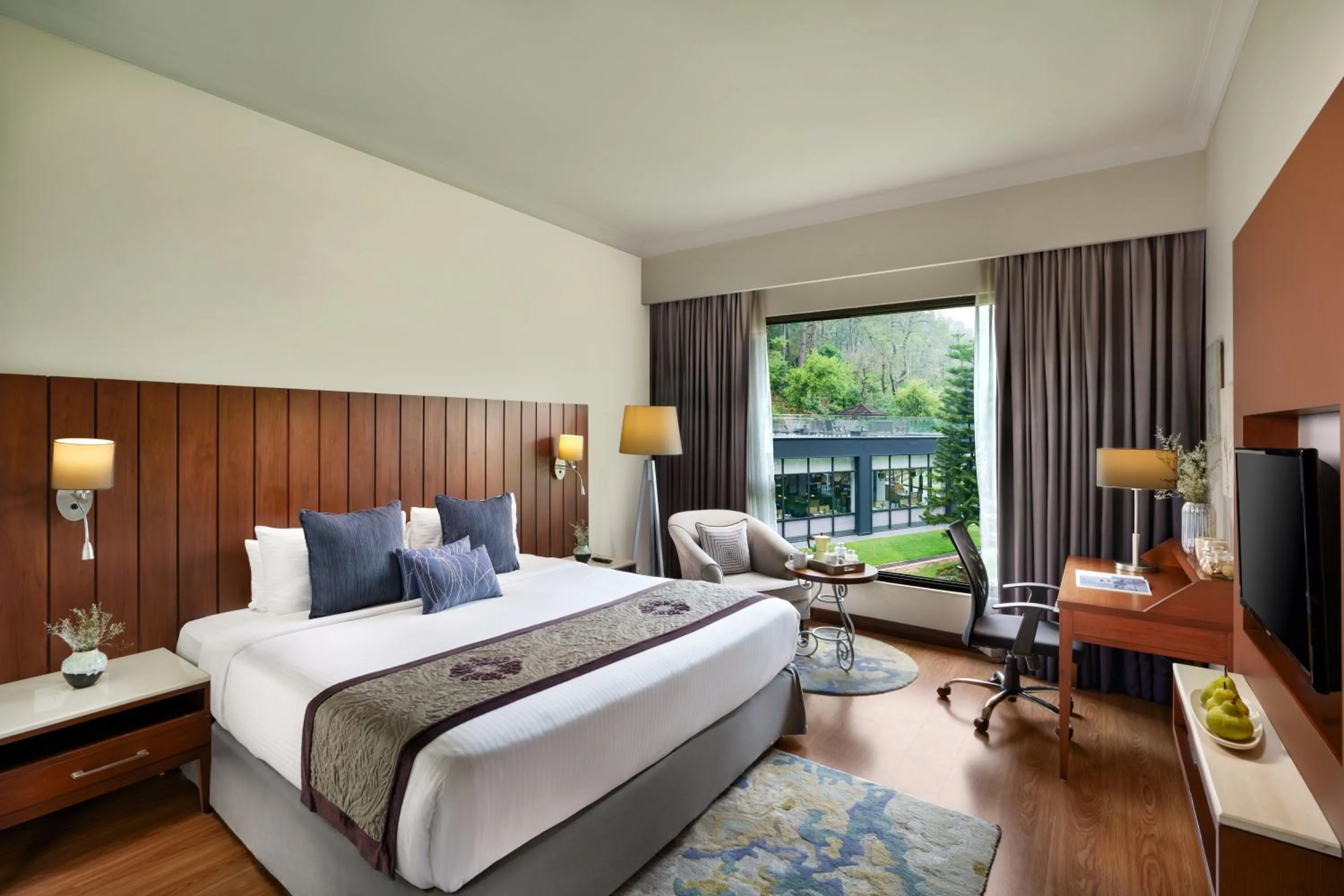 Photo of the whole room, Bed in Vivanta Katra Vaishno Devi