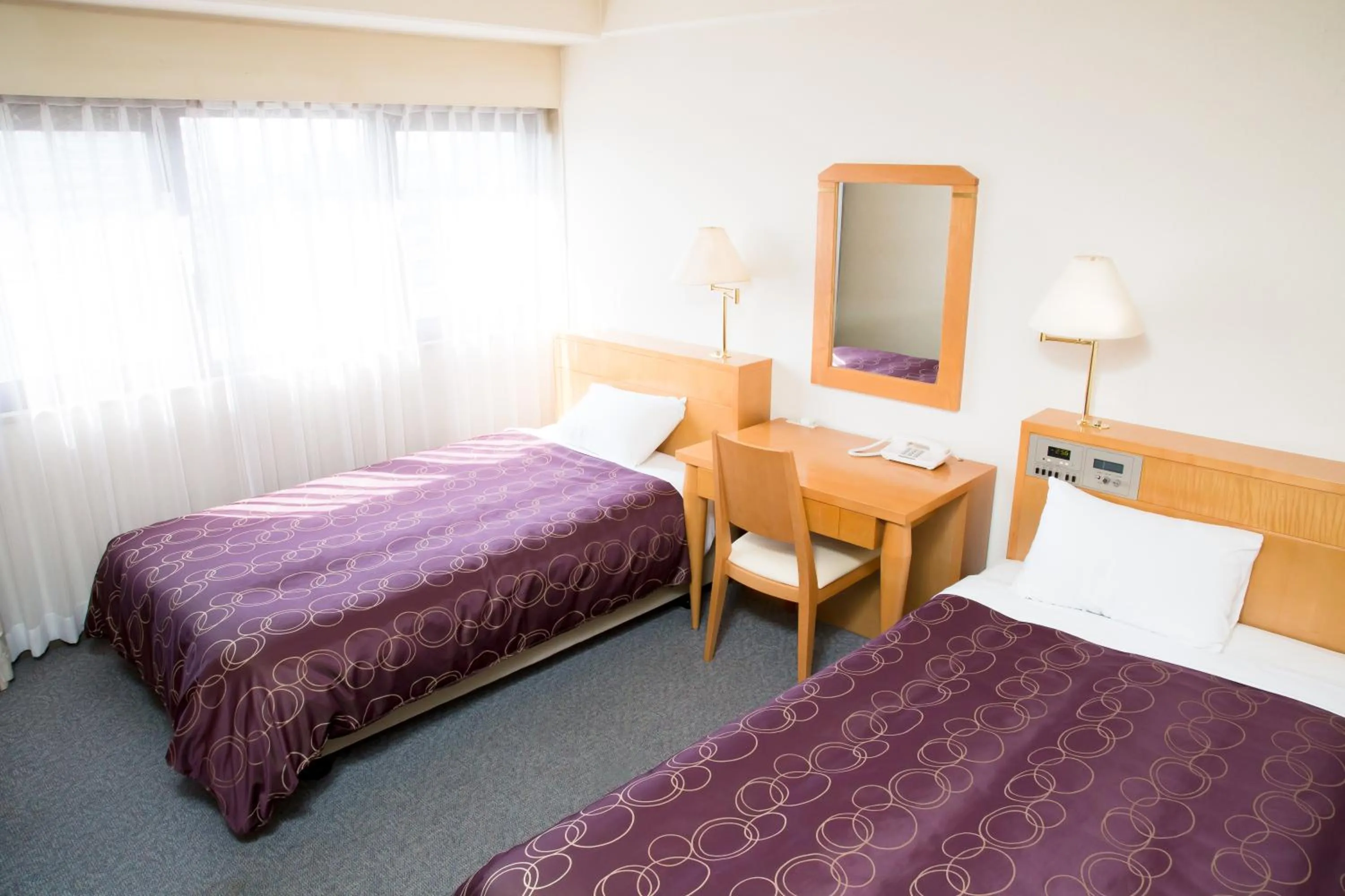 Bed in Osaka Garden Palace