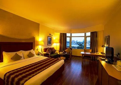 Bed in The Cama - A Sabarmati Riverfront Hotel