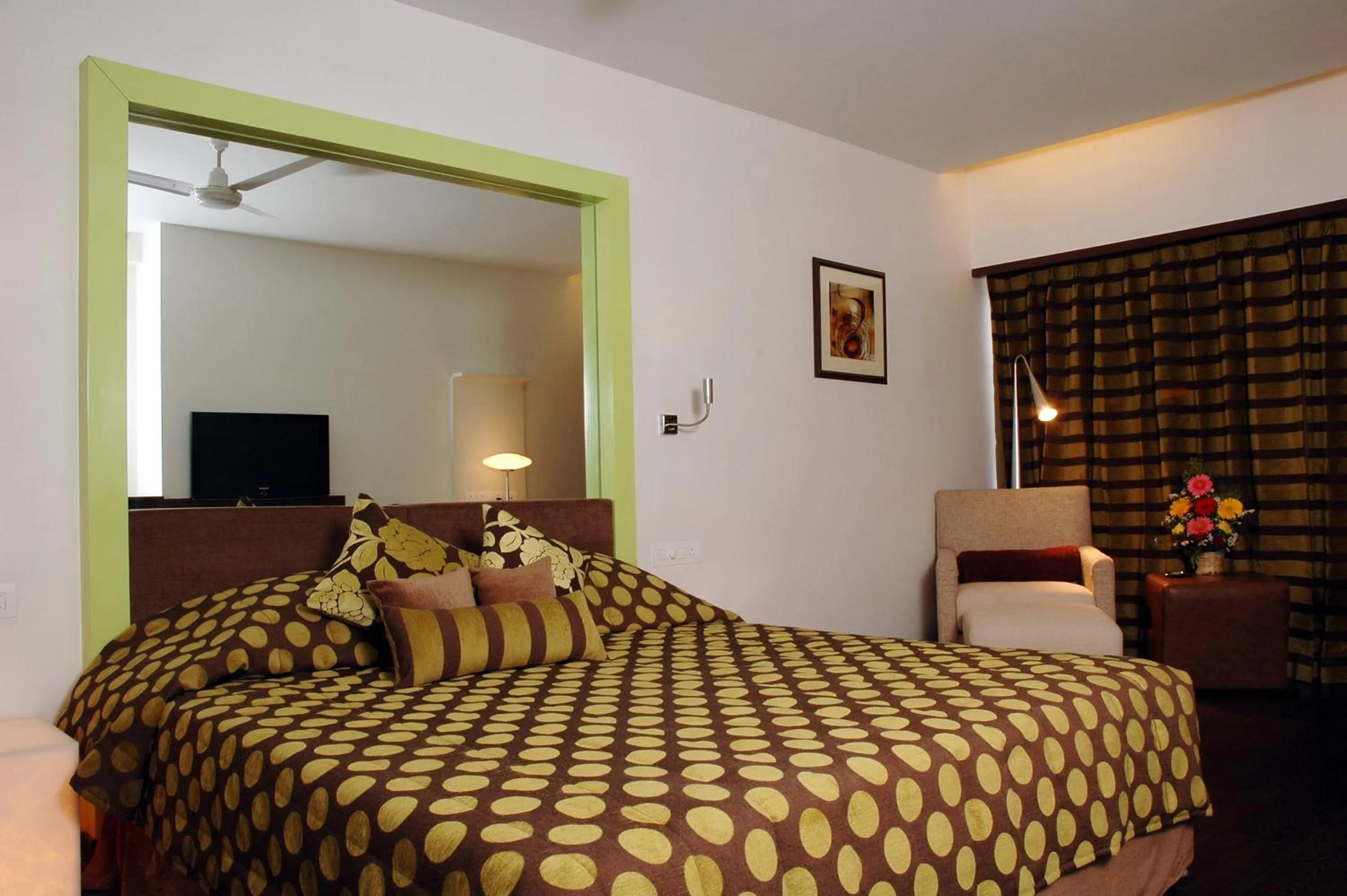 Photo of the whole room, Bed in The Fern Residency, Subhash Bridge, Ahmedabad