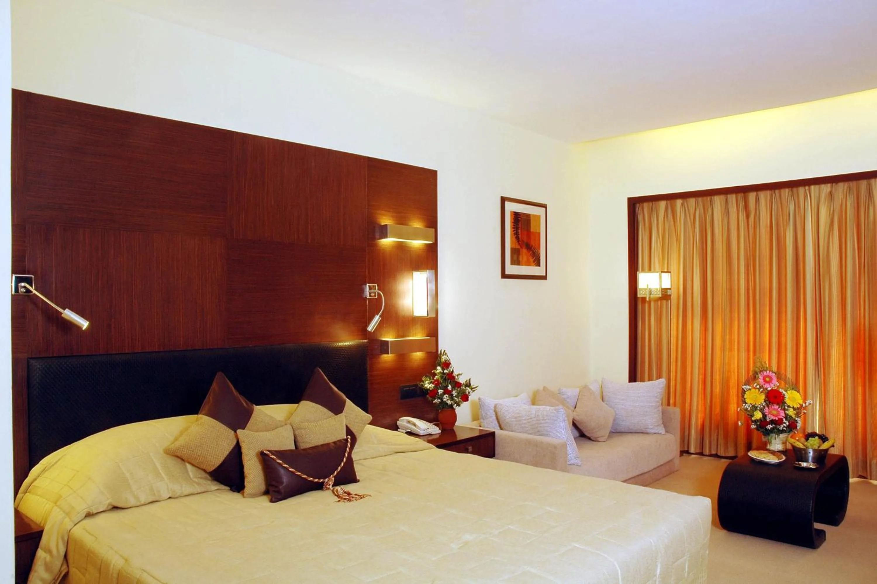 Photo of the whole room, Bed in The Fern Residency, Subhash Bridge, Ahmedabad
