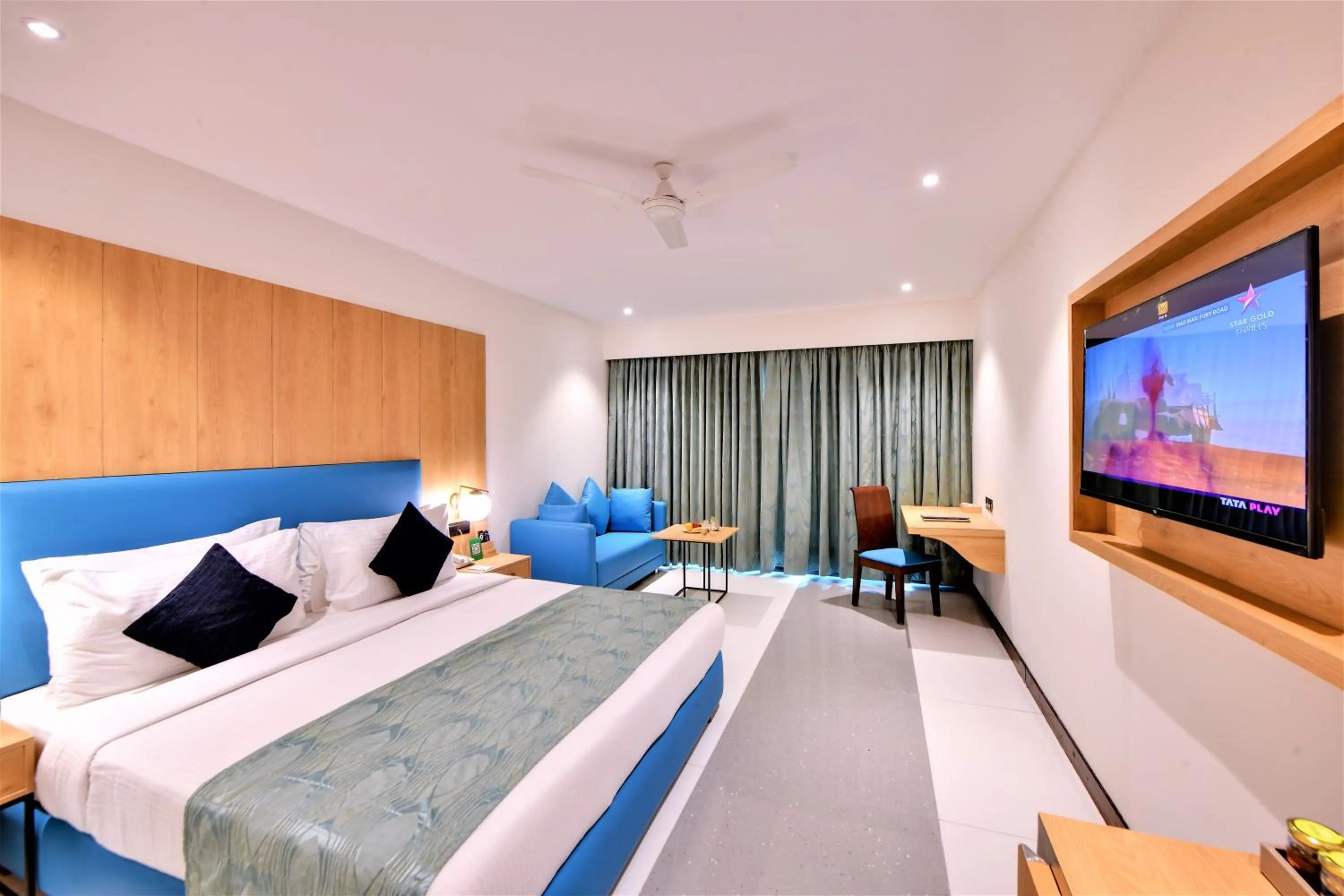 Bedroom, Bed in The Fern Residency, Subhash Bridge, Ahmedabad