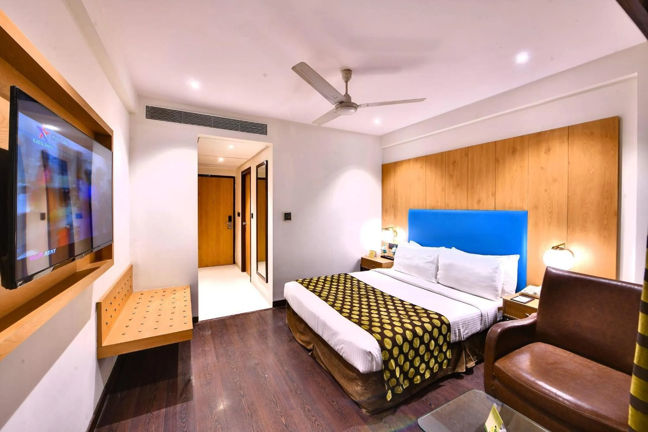 Bedroom, Bed in The Fern Residency, Subhash Bridge, Ahmedabad