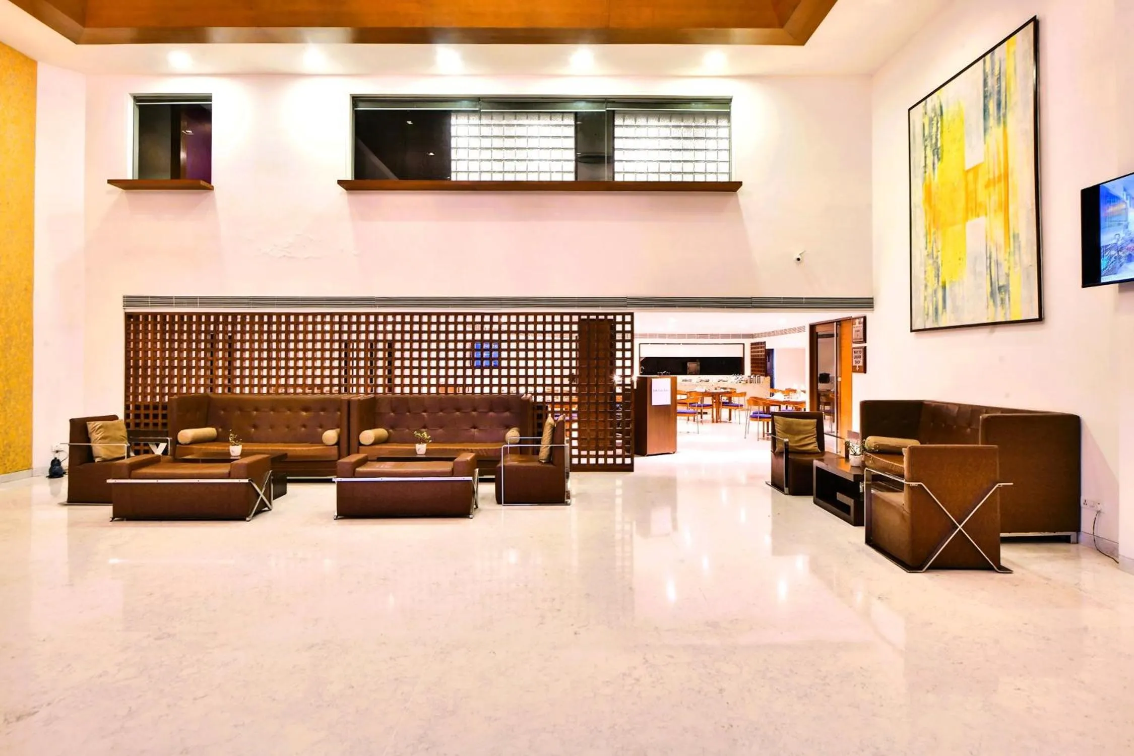Lobby or reception in The Fern Residency, Subhash Bridge, Ahmedabad