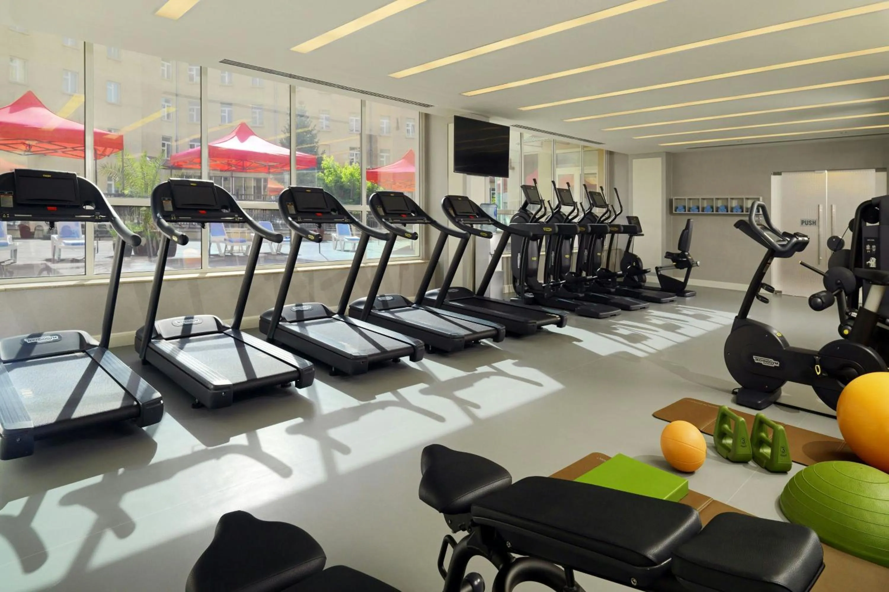 Fitness centre/facilities in Armenia Marriott Hotel Yerevan