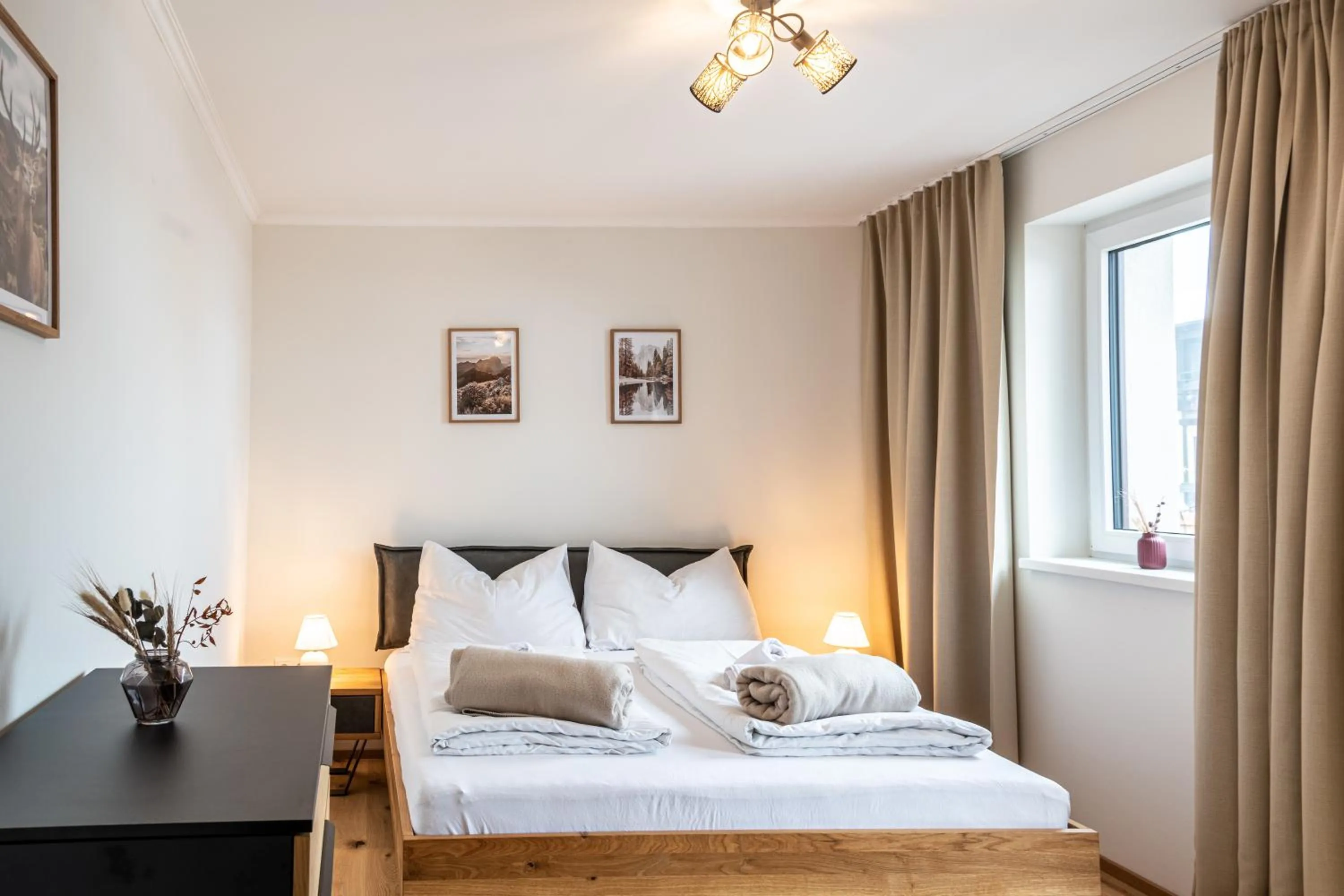 Bedroom, Bed in Bergzeit Appartments