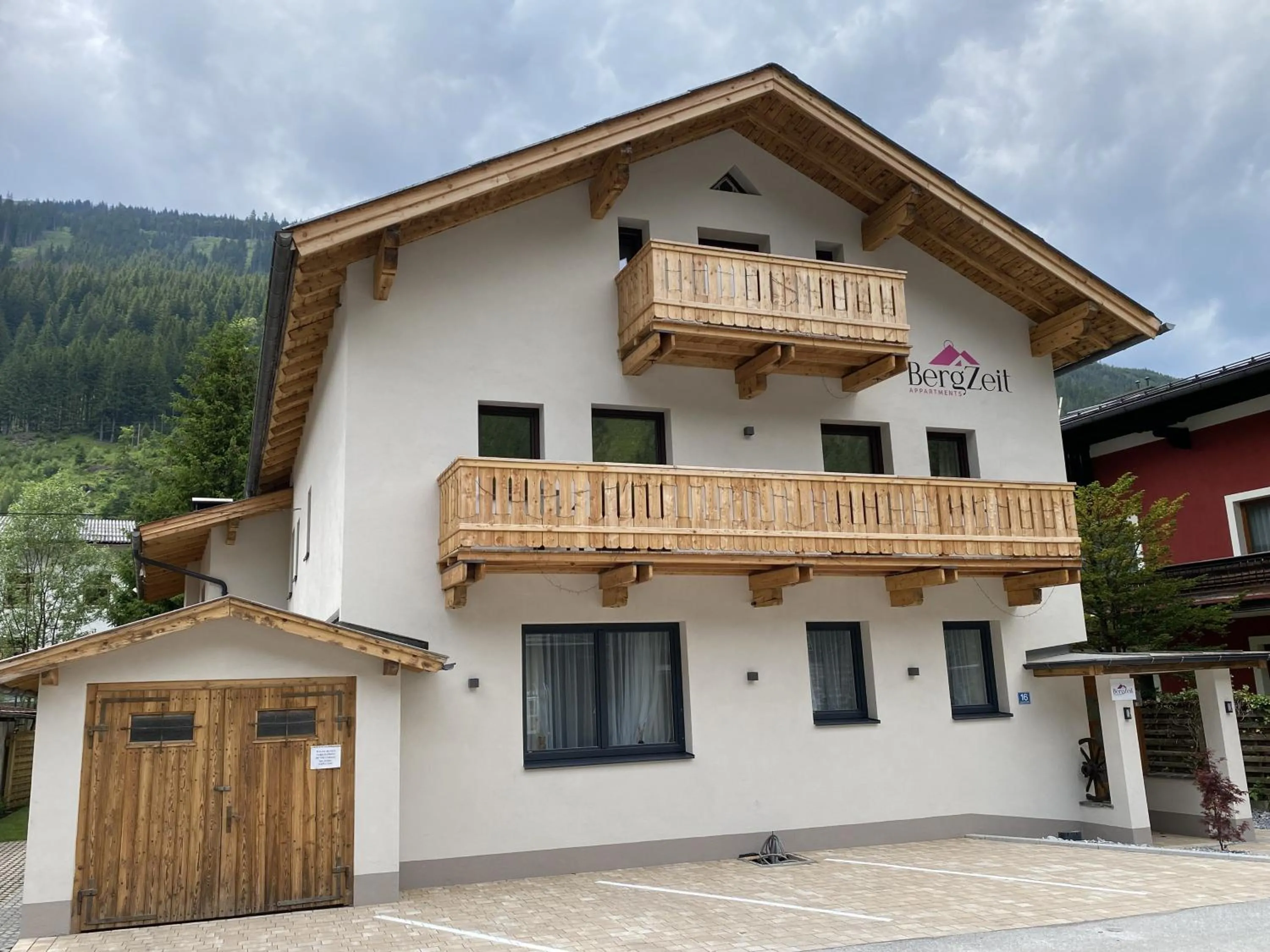 Property building in Bergzeit Appartments
