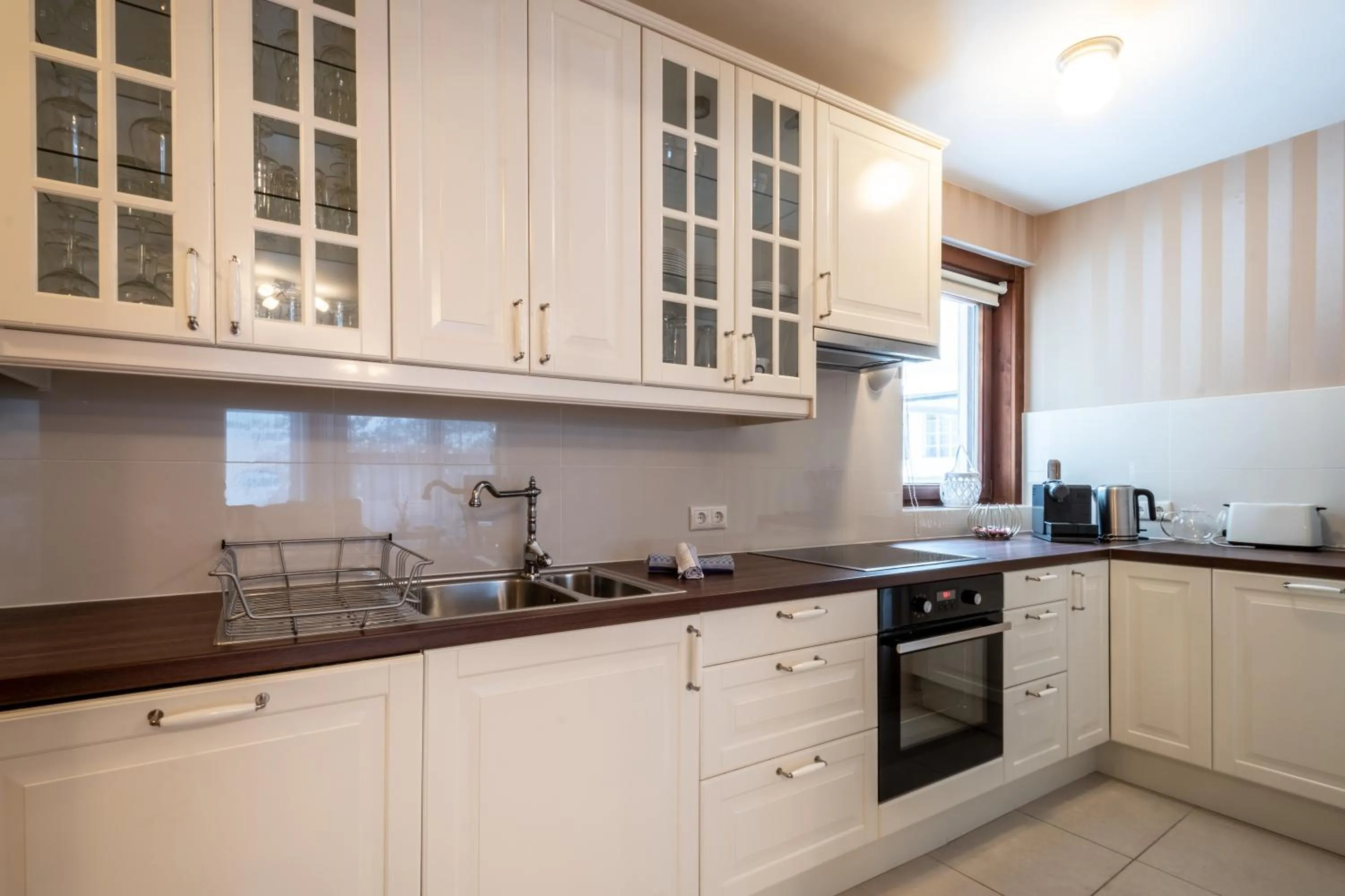 Kitchen or kitchenette in Bergzeit Appartments