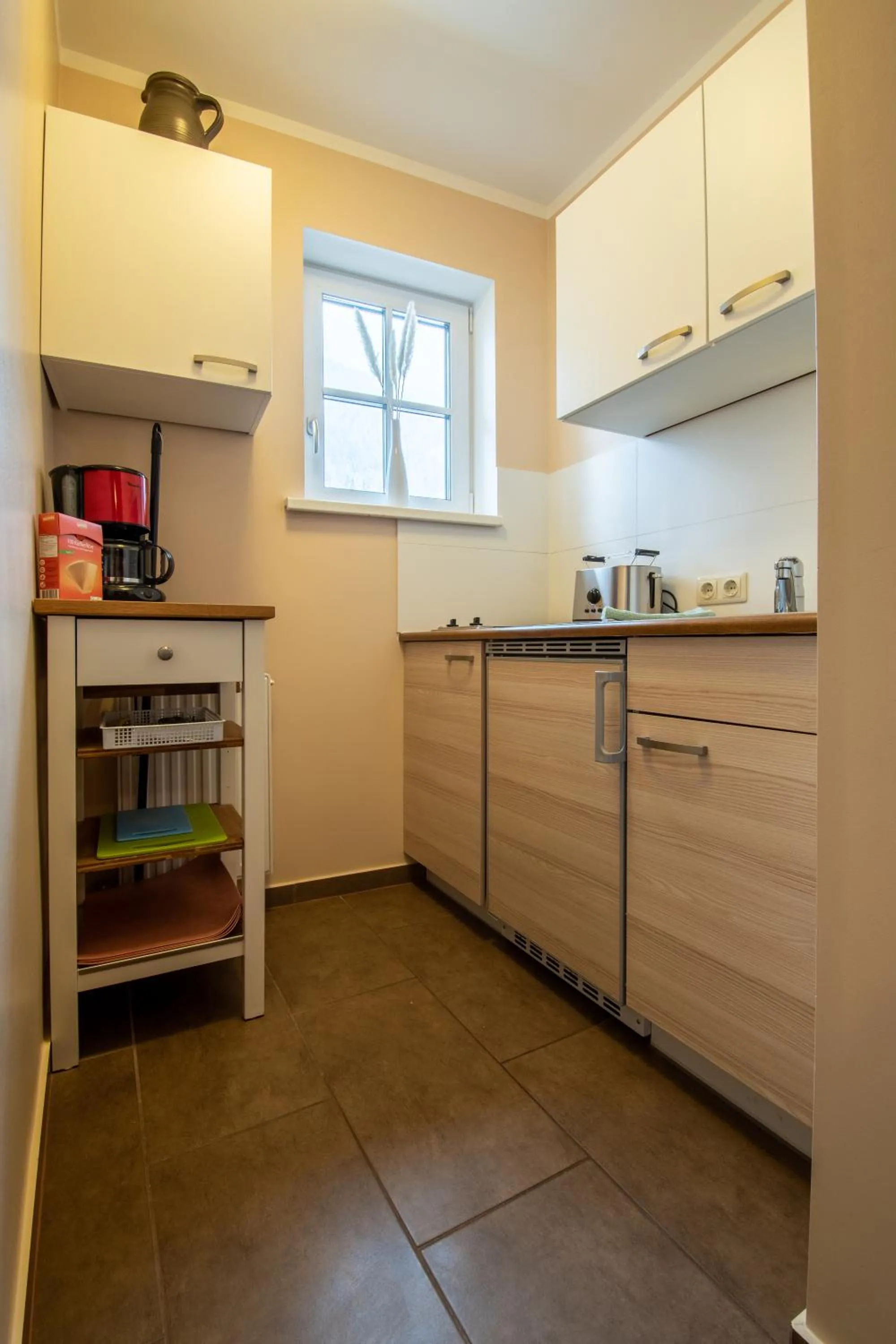Kitchen or kitchenette in Bergzeit Appartments