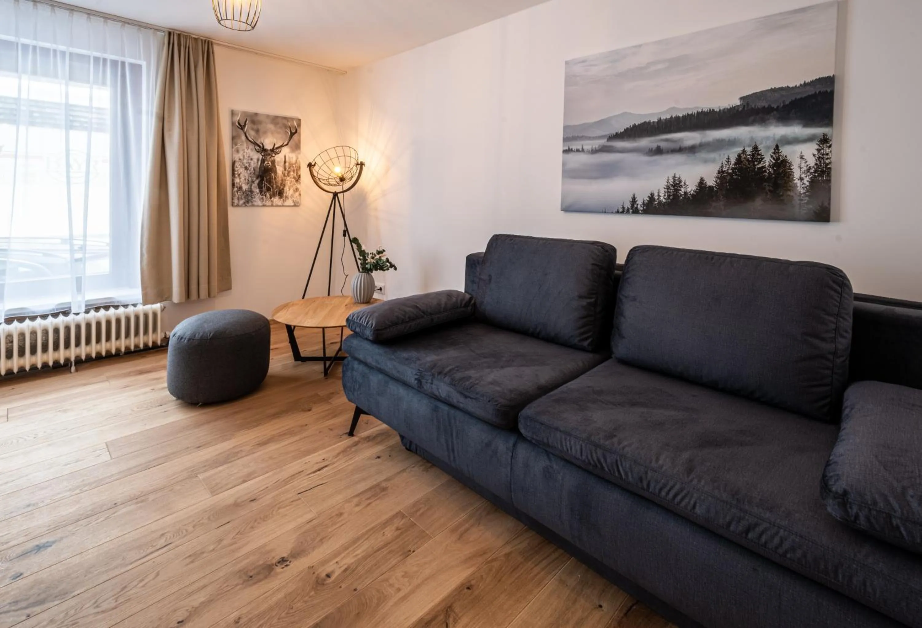 Seating area in Bergzeit Appartments