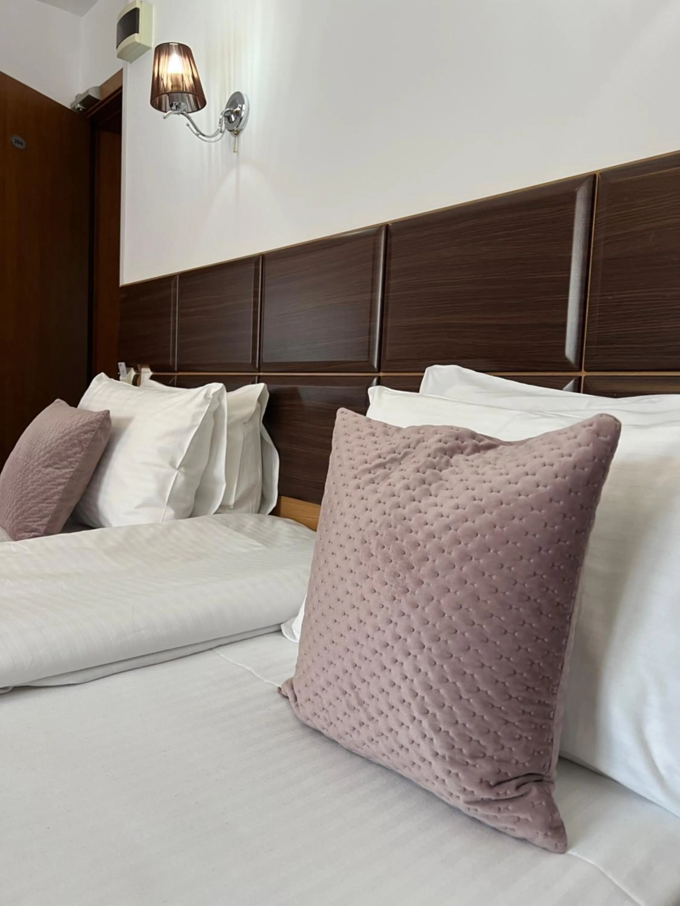 Bed in Hotel Belvedere