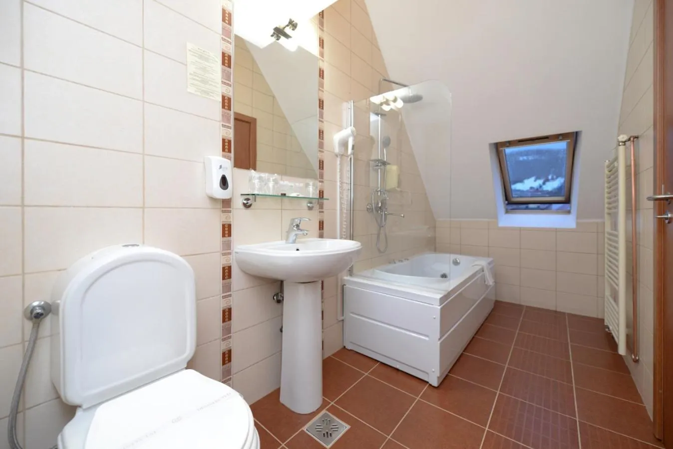 Bathroom in Hotel Belvedere