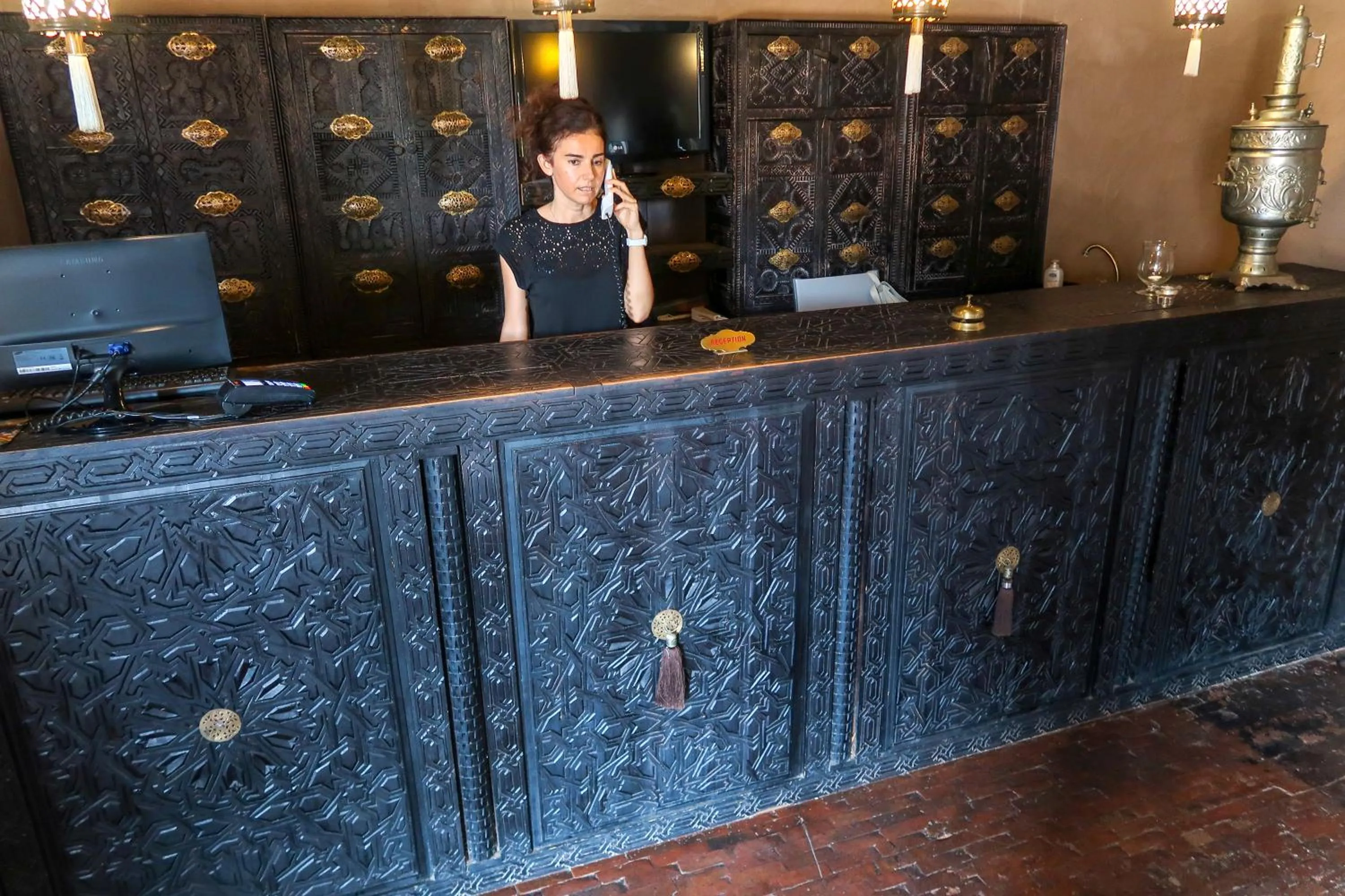 Lobby or reception in Masseria & Spa LuciaGiovanni