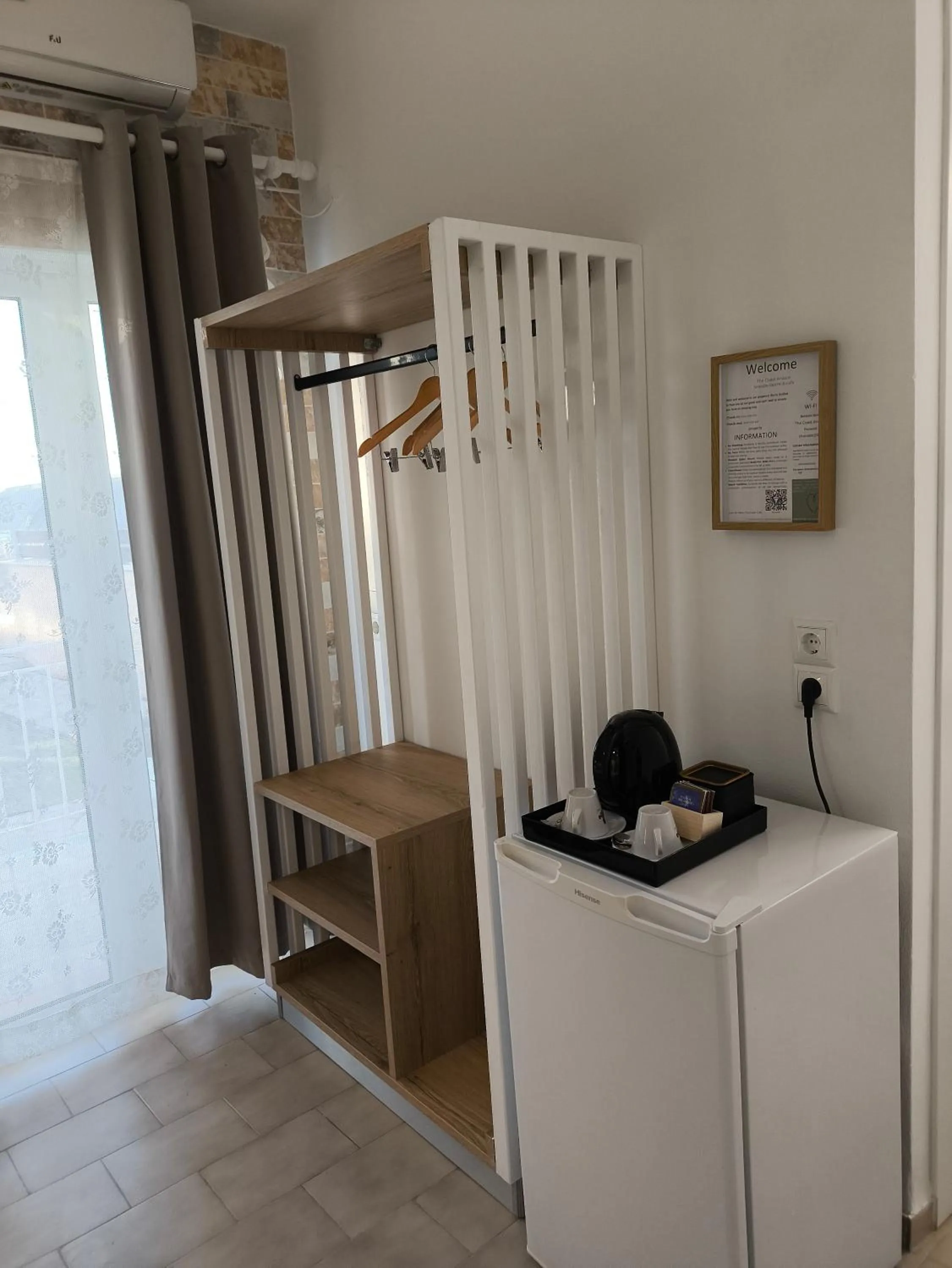 wardrobe in The Coast seaside rooms