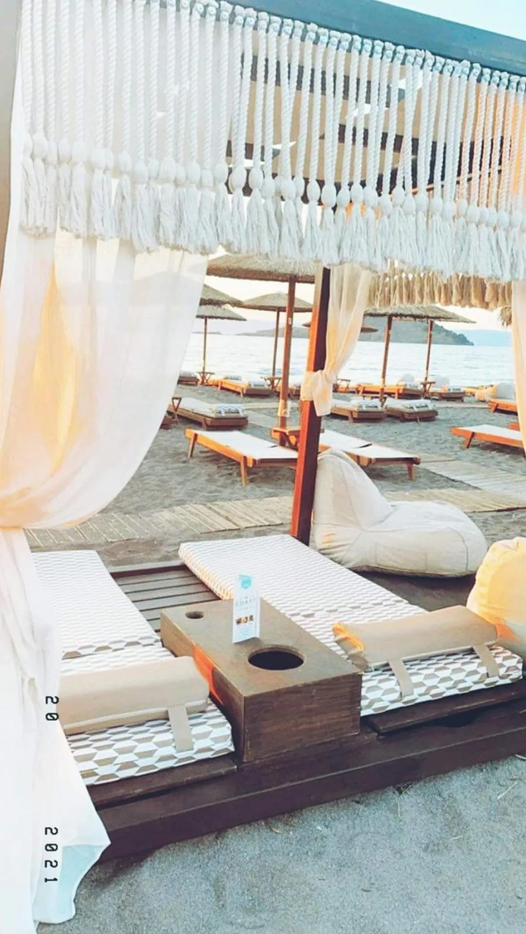 sunbed in The Coast seaside rooms