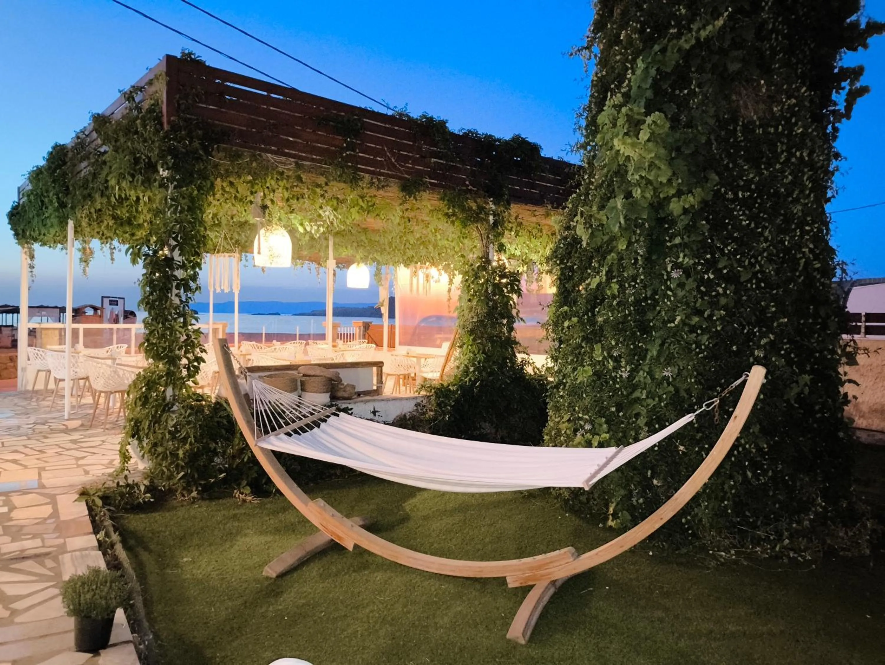 Patio in The Coast seaside rooms