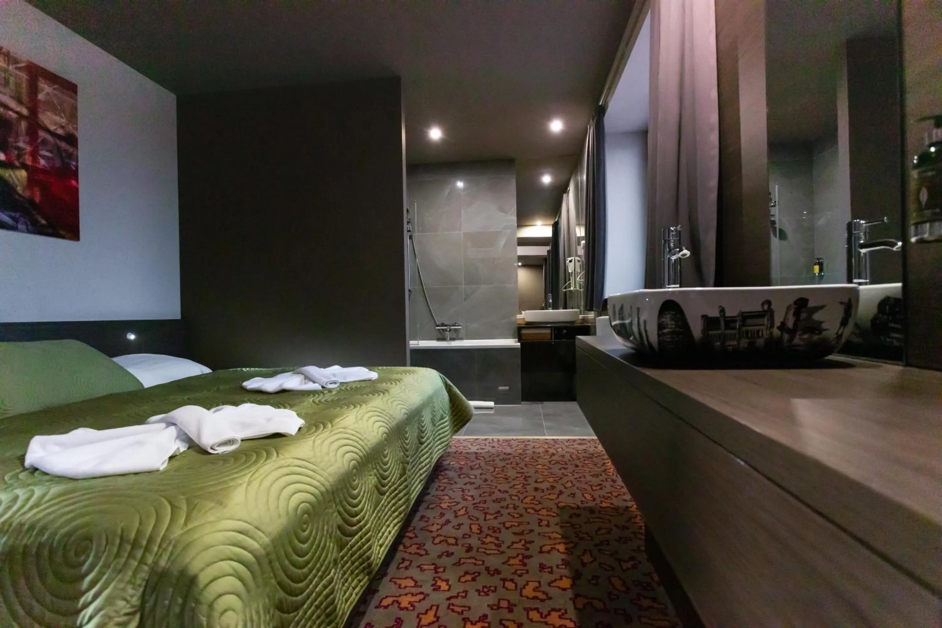 Bed in Kongres Hotel Roca