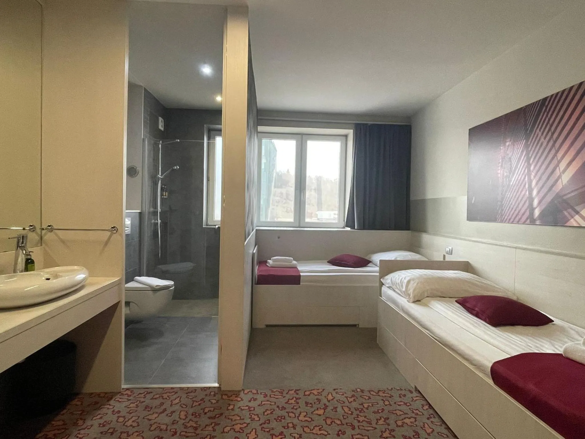 Bed in Kongres Hotel Roca