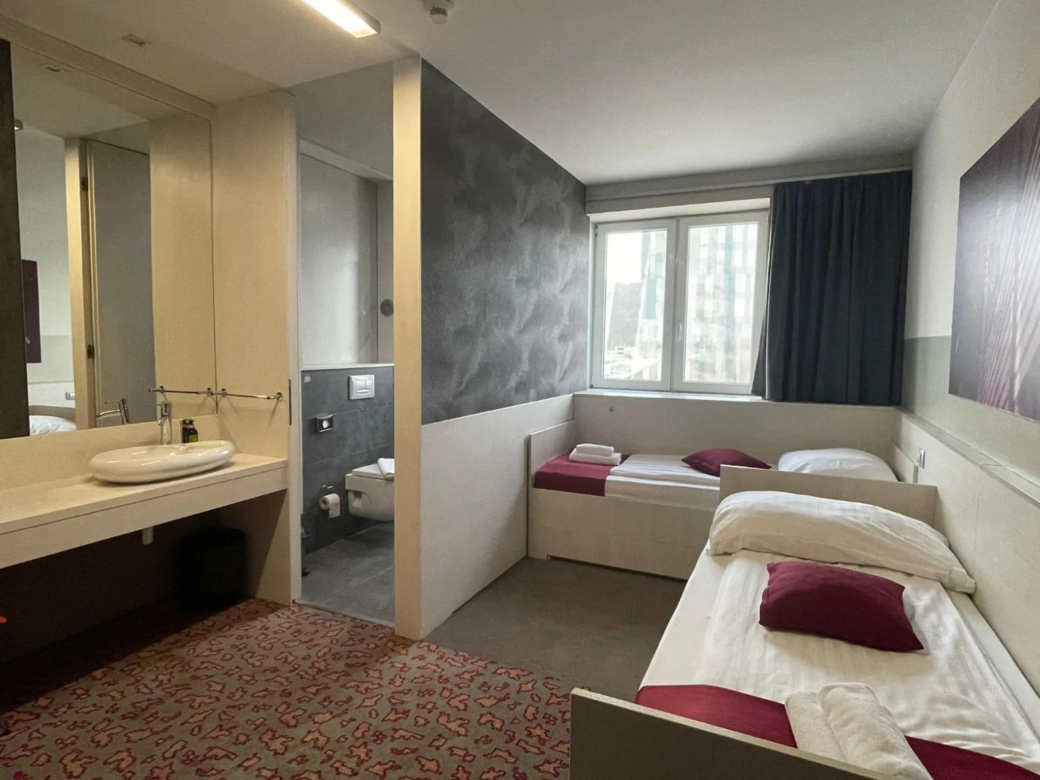 Bed in Kongres Hotel Roca