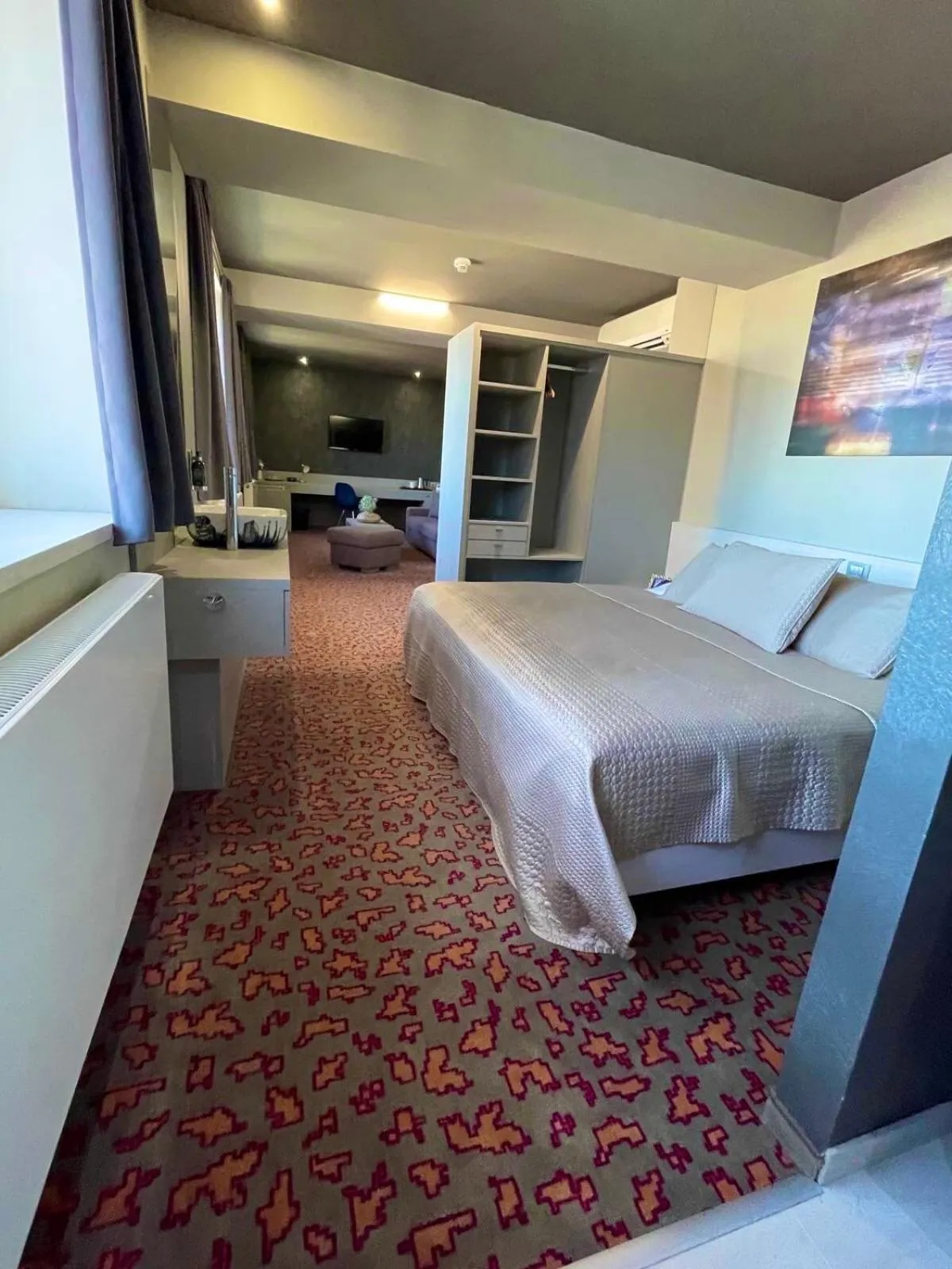 Living room, Bed in Kongres Hotel Roca