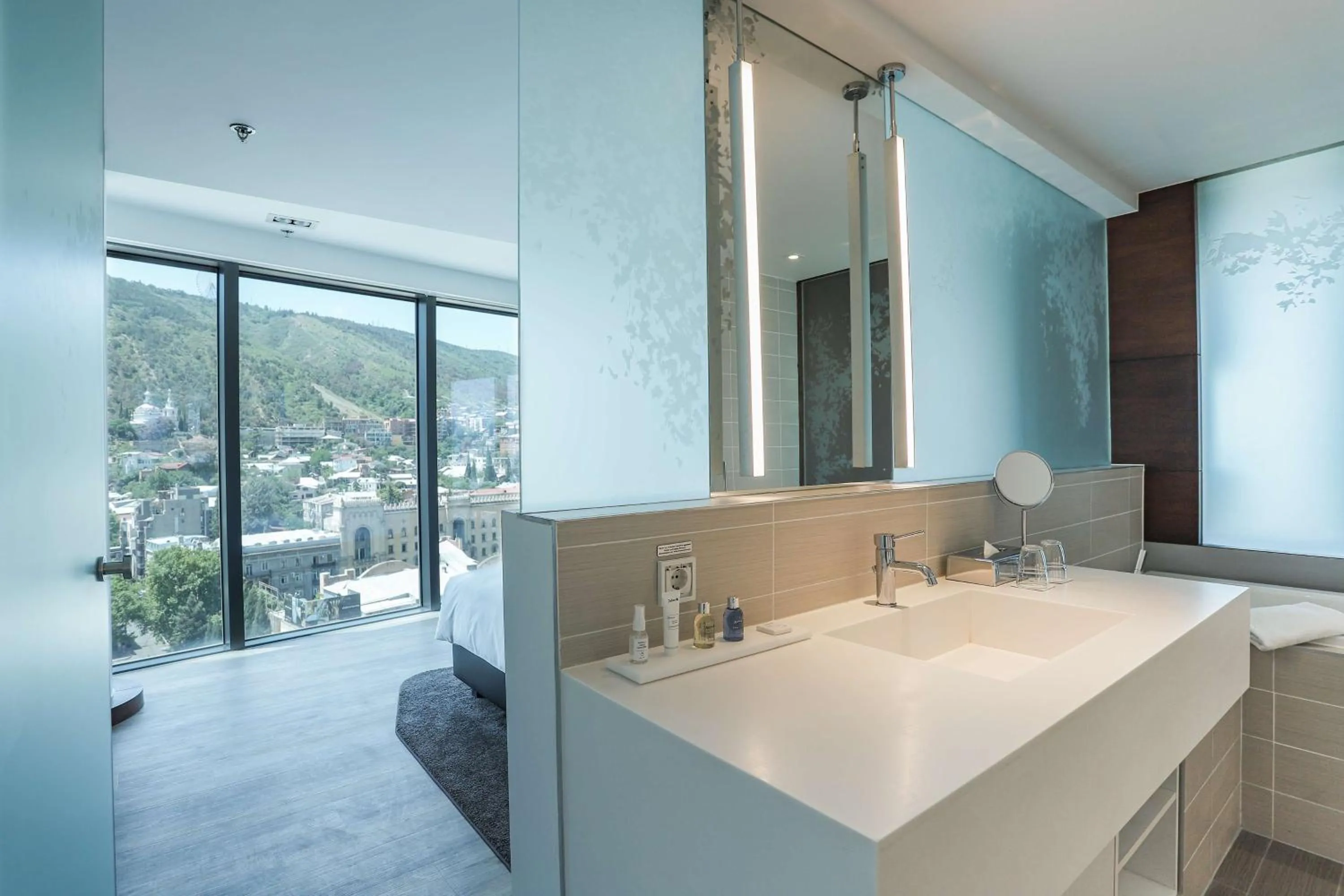 Bathroom in Radisson Blu Iveria Hotel