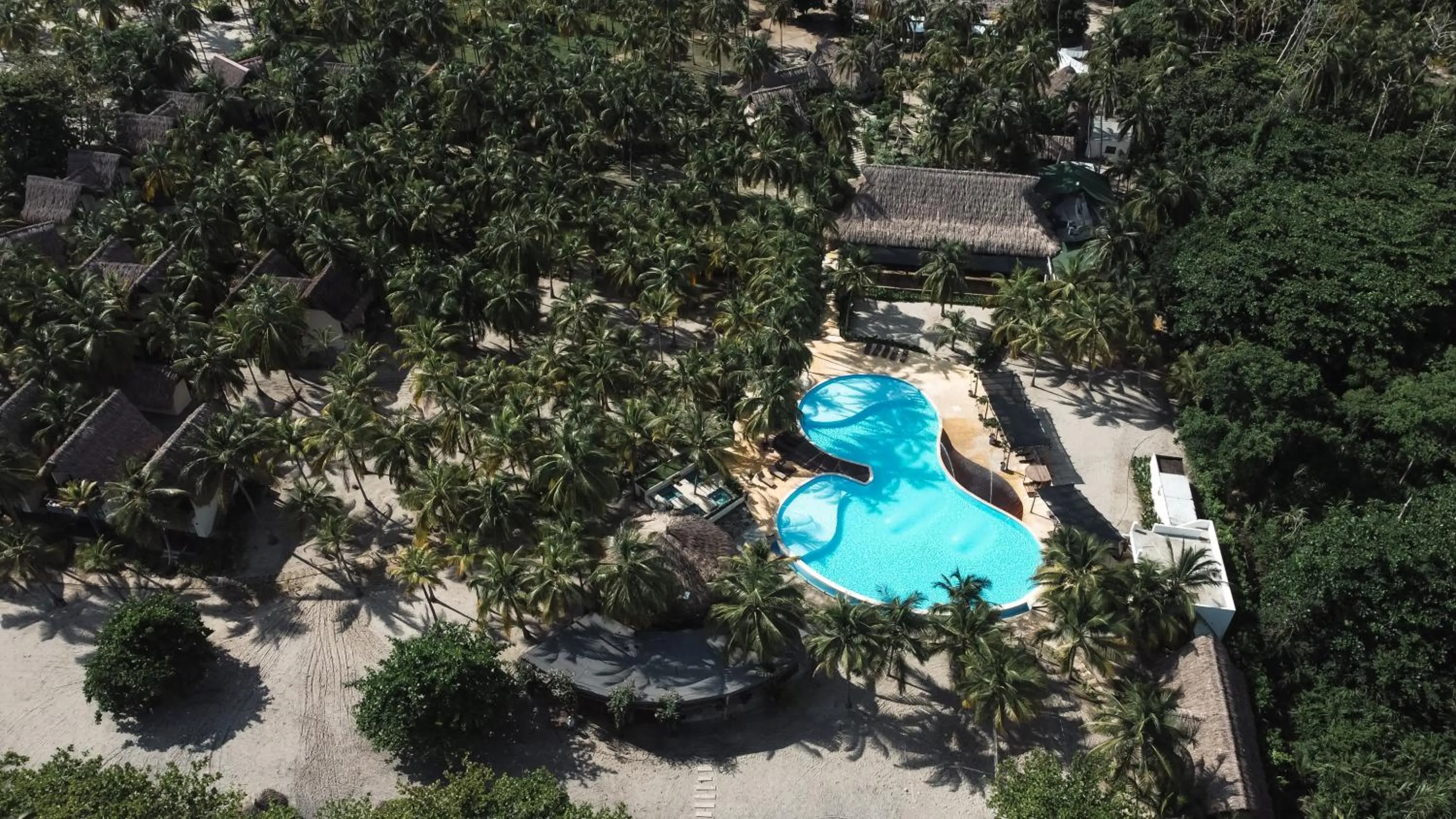 Natural landscape in Tay Beach Hotel Tayrona