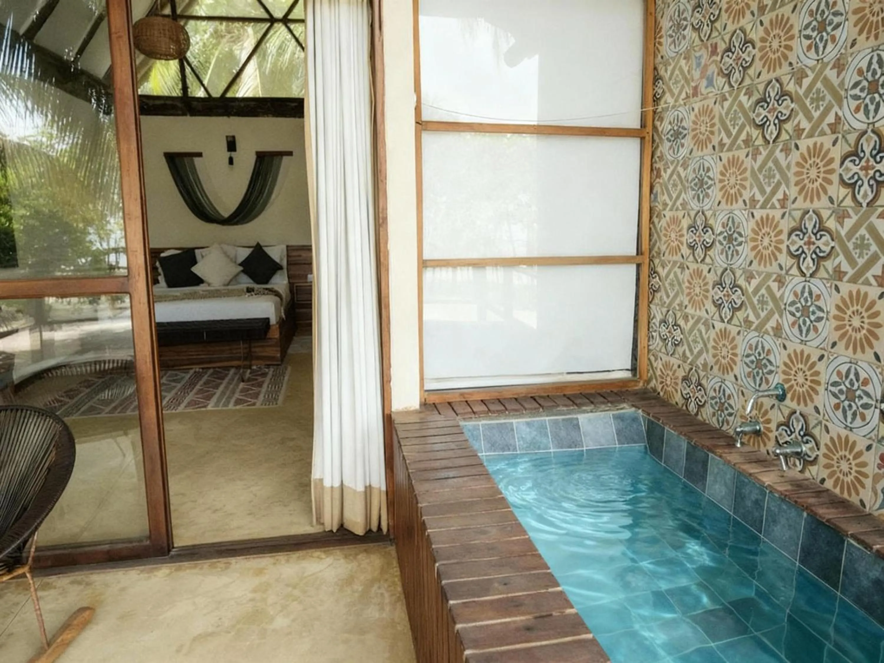 Bedroom in Tay Beach Hotel Tayrona